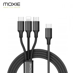 M4.1 Kabel Moxie Triofast 3 w 1 / typ C, Lightning, Micro-USB