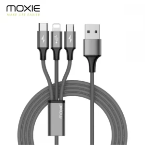 M4.1 Kabel Moxie 3 w 1 Lightning / Micro-USB / USB Type-C 3A