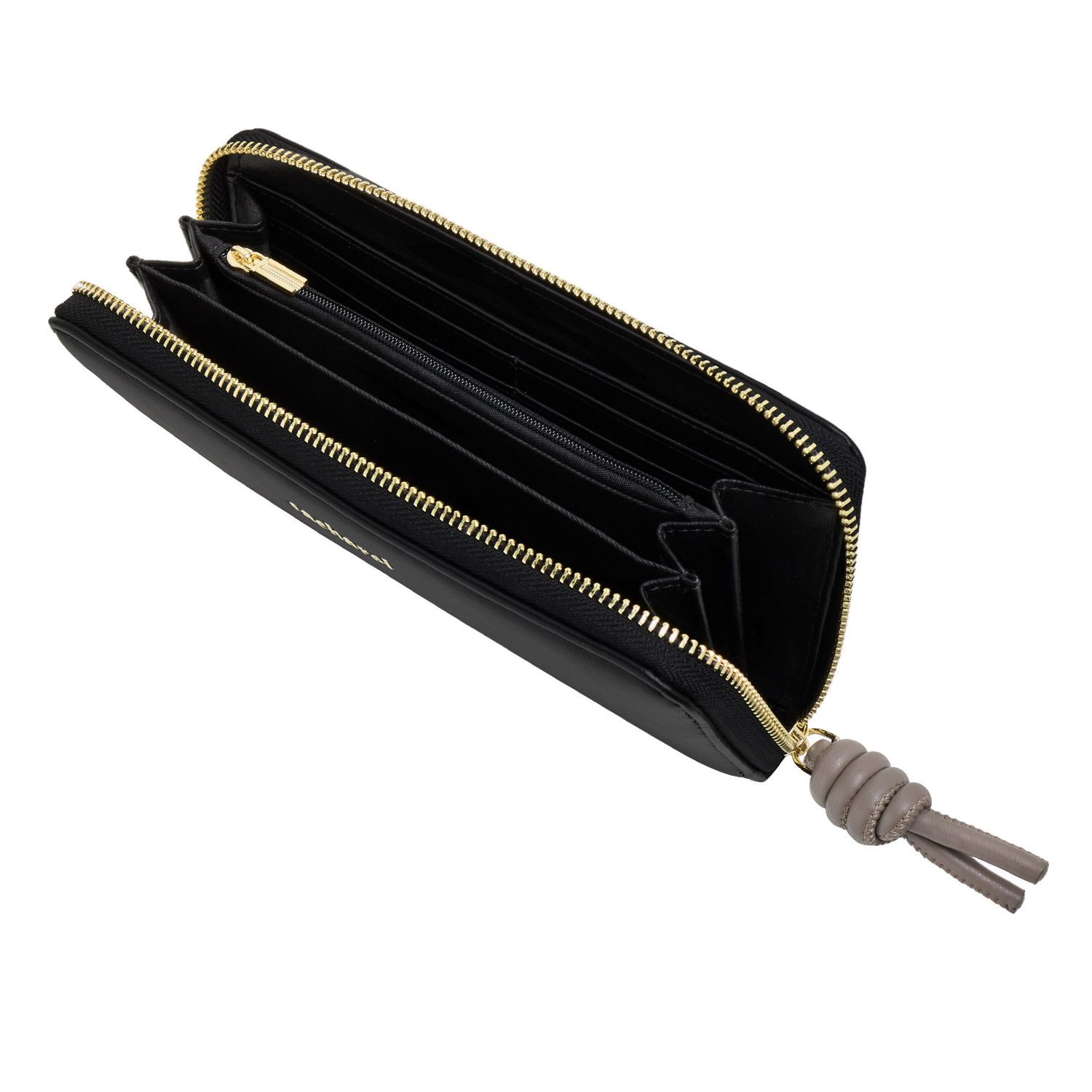 Portmonetka podrózna Apolline Black - obrazek 2
