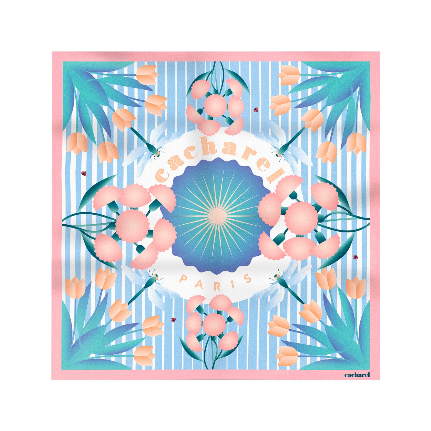 Szal Alix Light Blue
