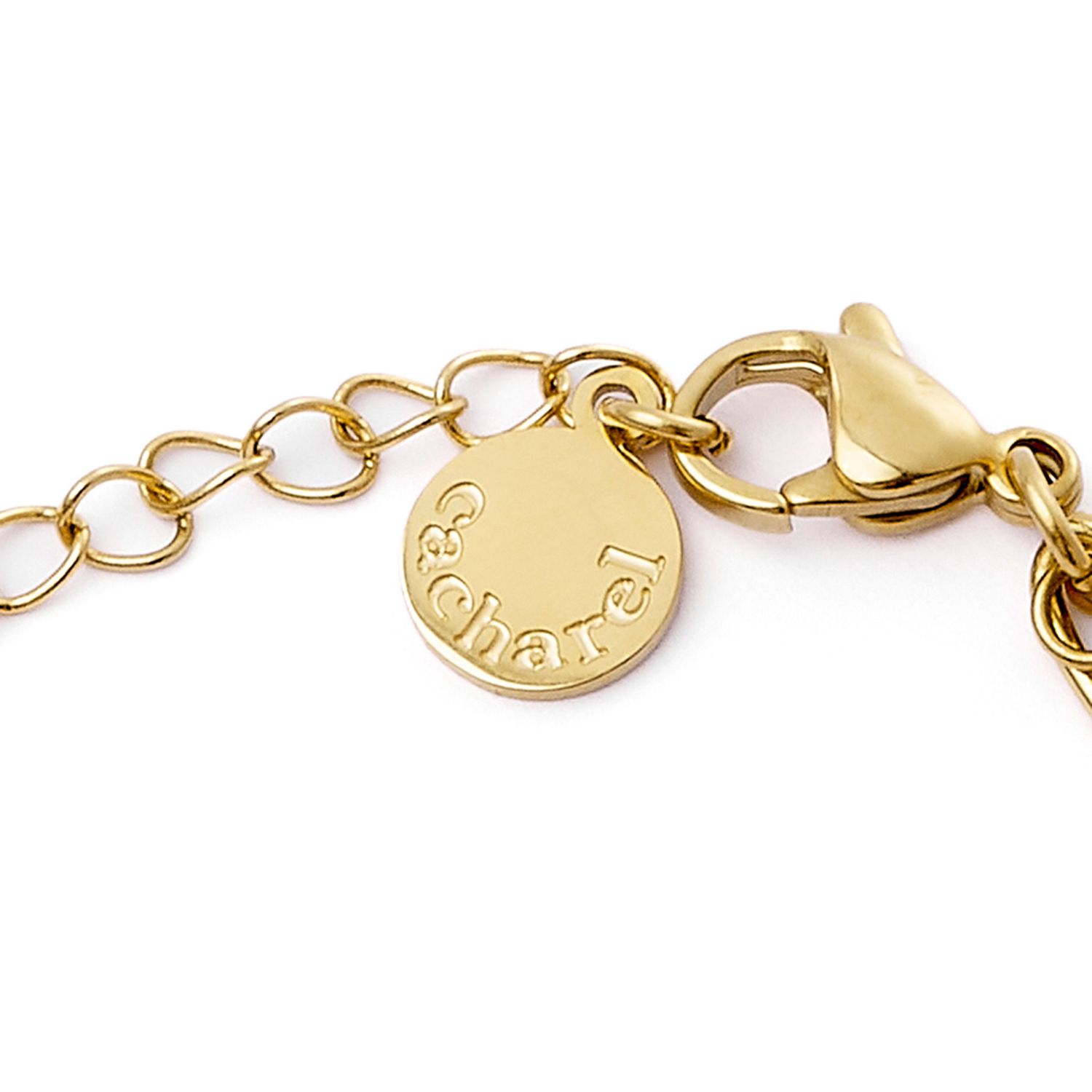 Bransoletka Andrea Gold/pink - obrazek 4