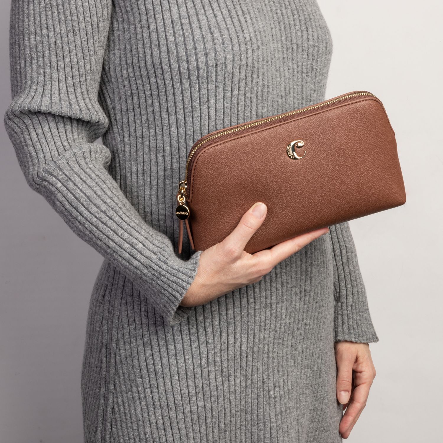 Neseser Alma Camel - obrazek 3