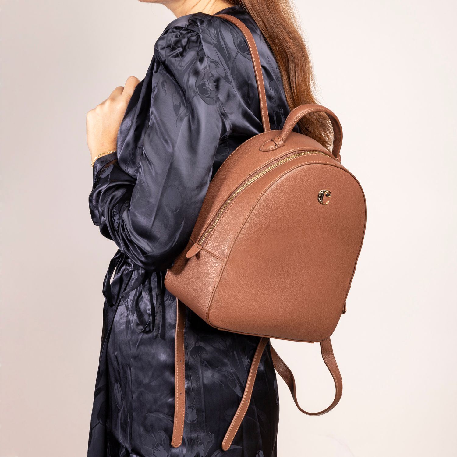 Plecak Alma Camel - obrazek 4