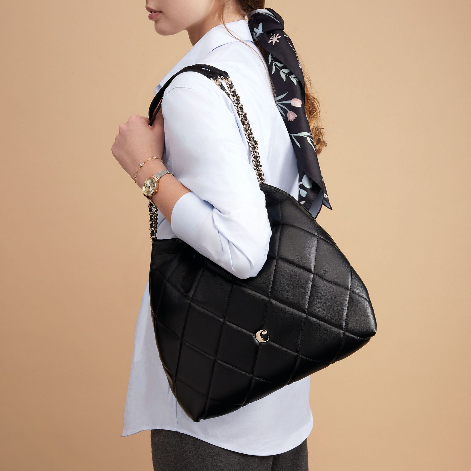 Damska torebka Ambre Black - obrazek 4