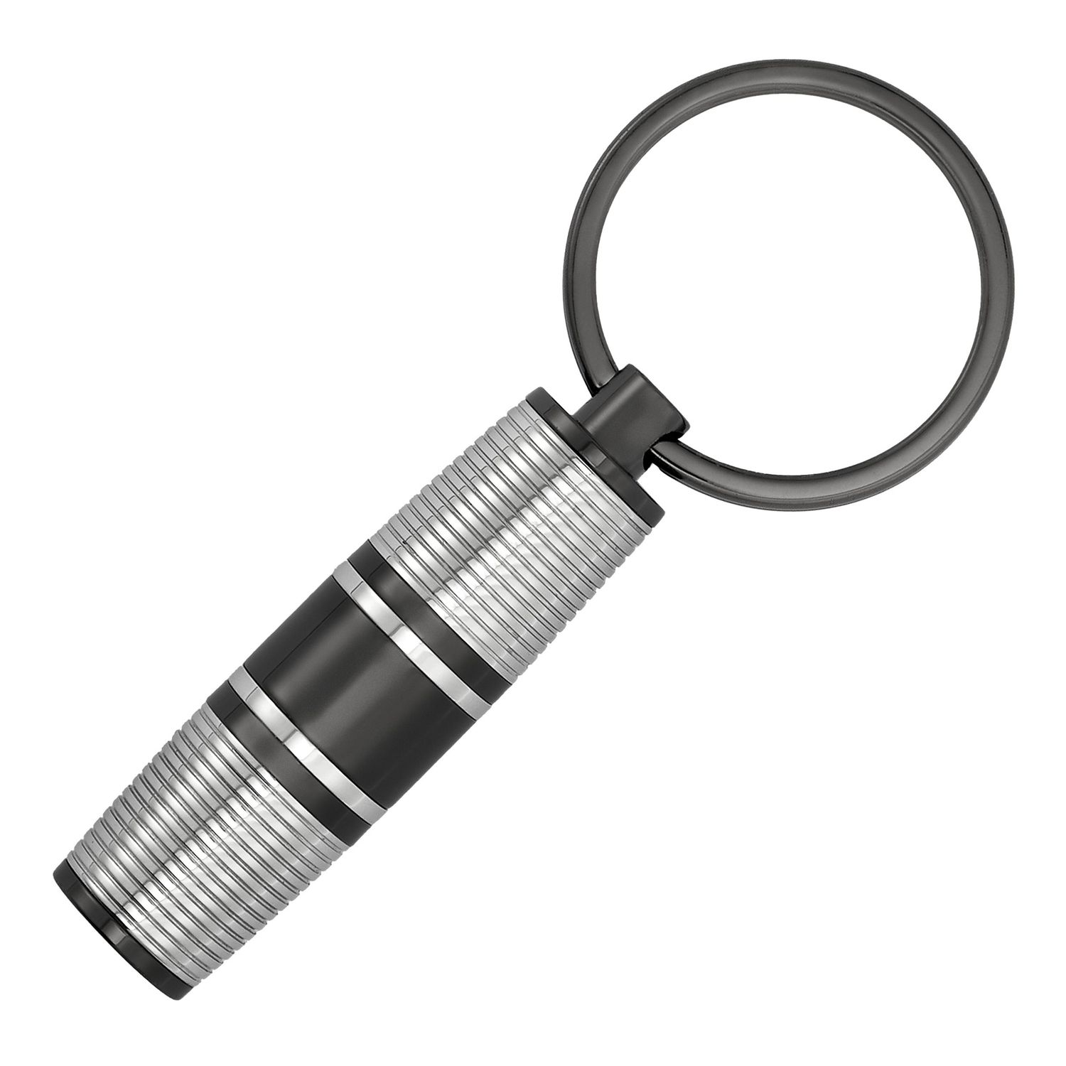 Breloczek na klucze Bold Stripe Chrome & Gun - obrazek 4