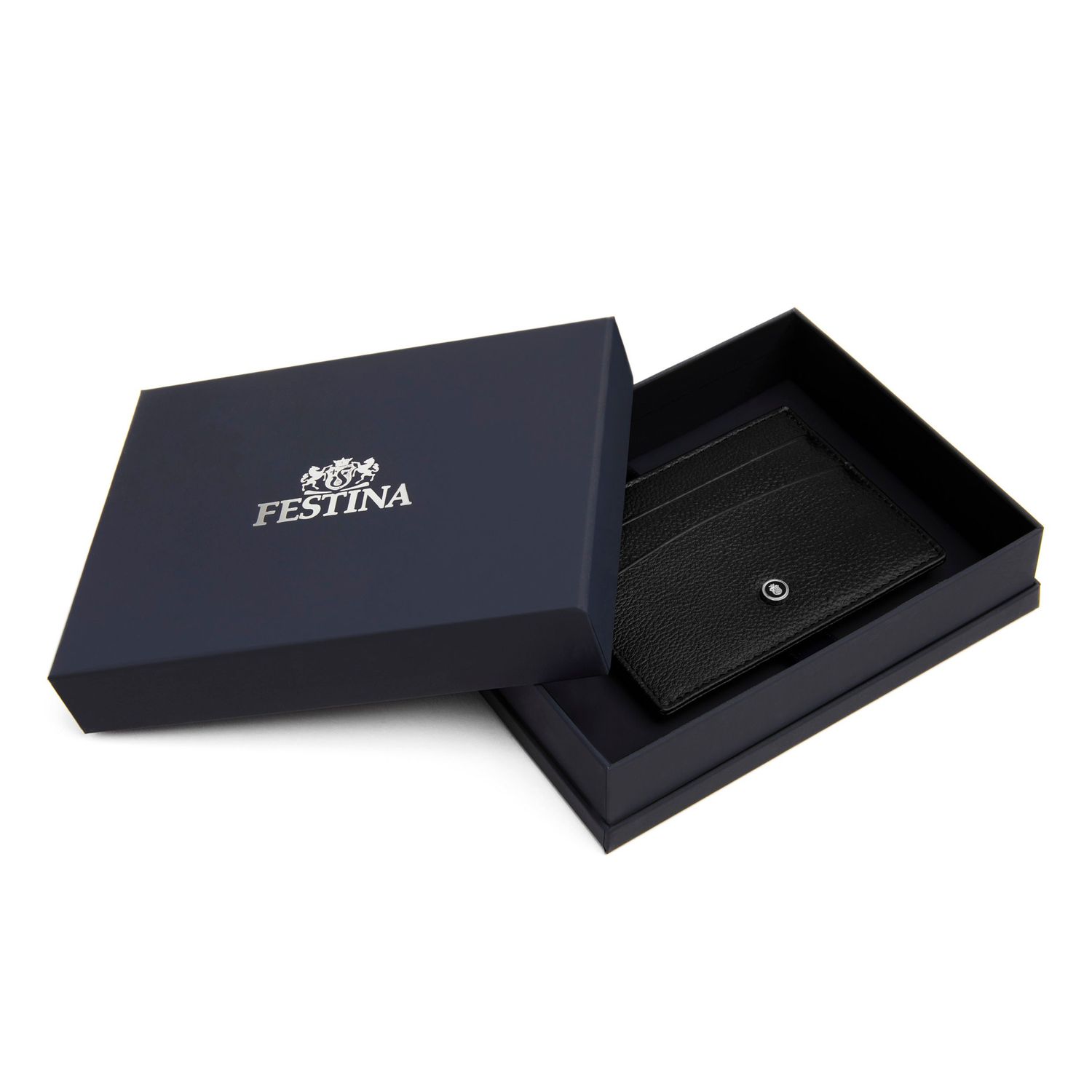 Etui na karty Button Black - obrazek 4