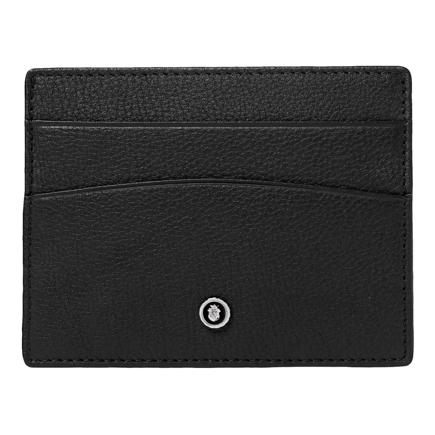 Etui na karty Button Black - obrazek 2