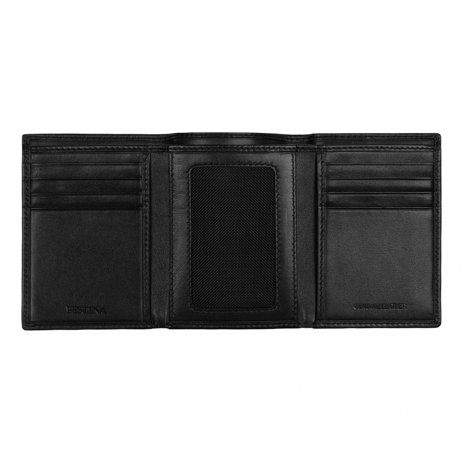 Card holder trifold Classicals Black - obrazek 3