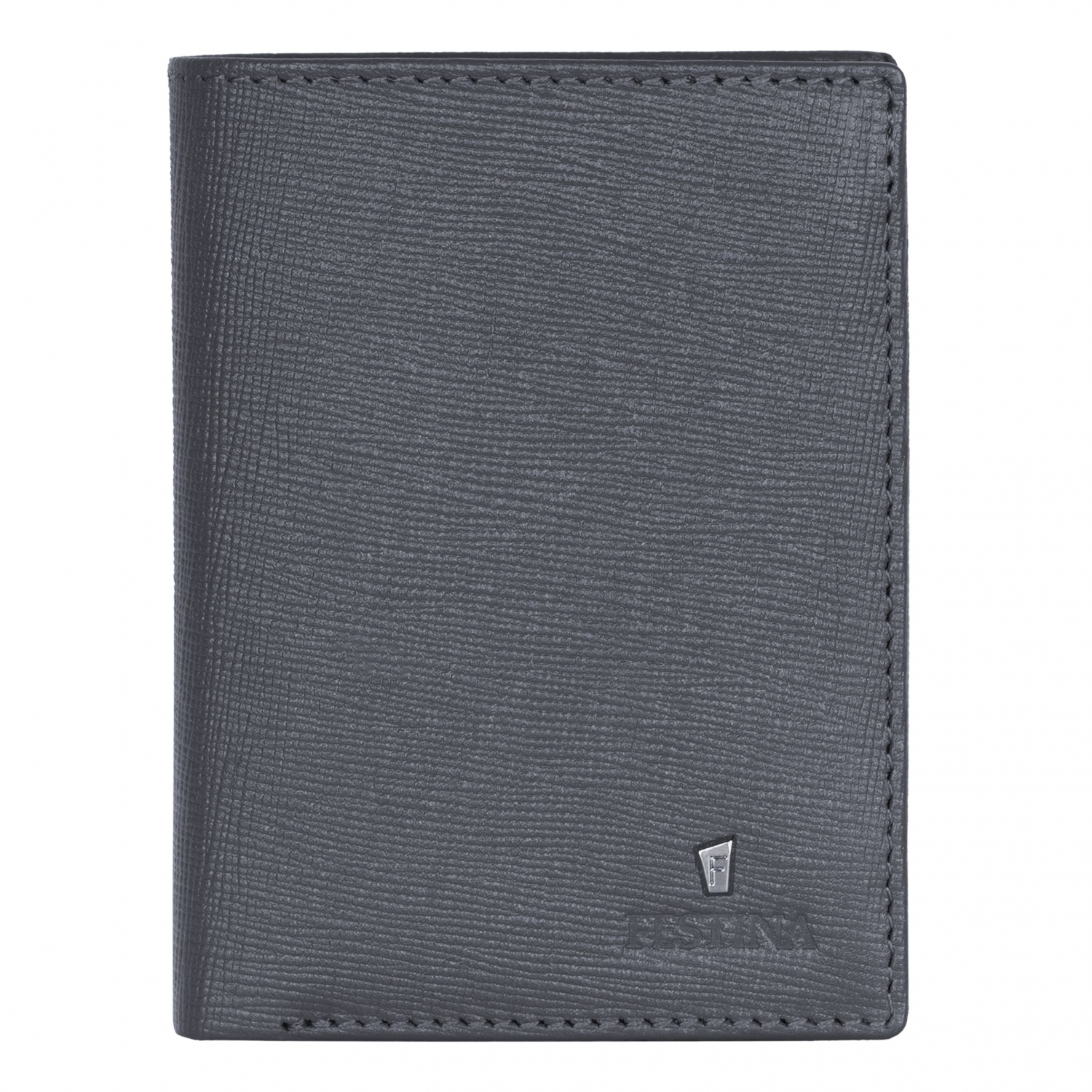 Card holder with flap Chronobike Grey - obrazek 2