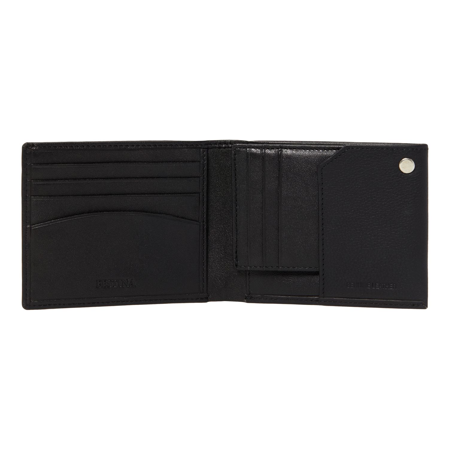 Portfel karty Button Black - obrazek 3