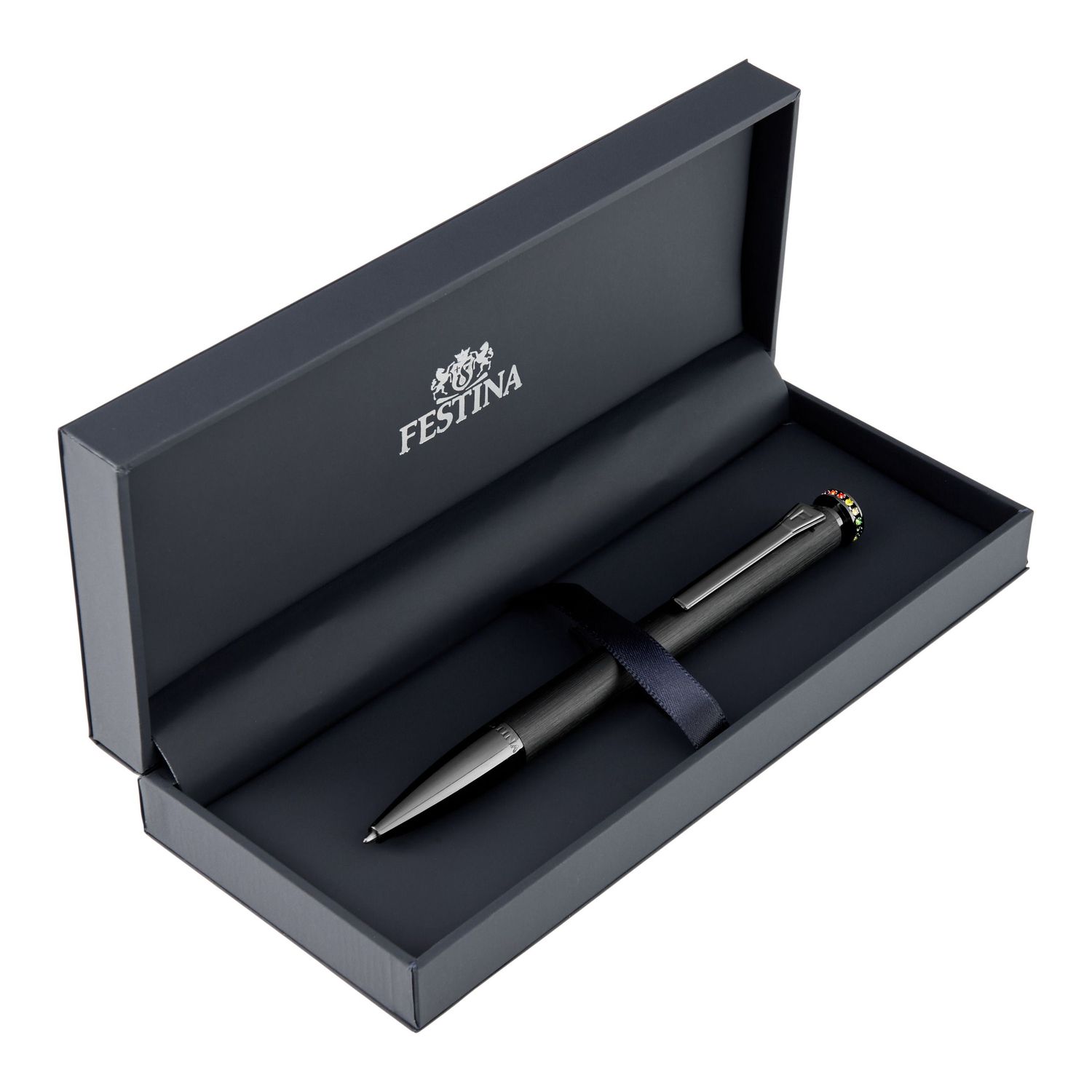 pióro kulkowe Mademoiselle Rainbow Black - obrazek 7