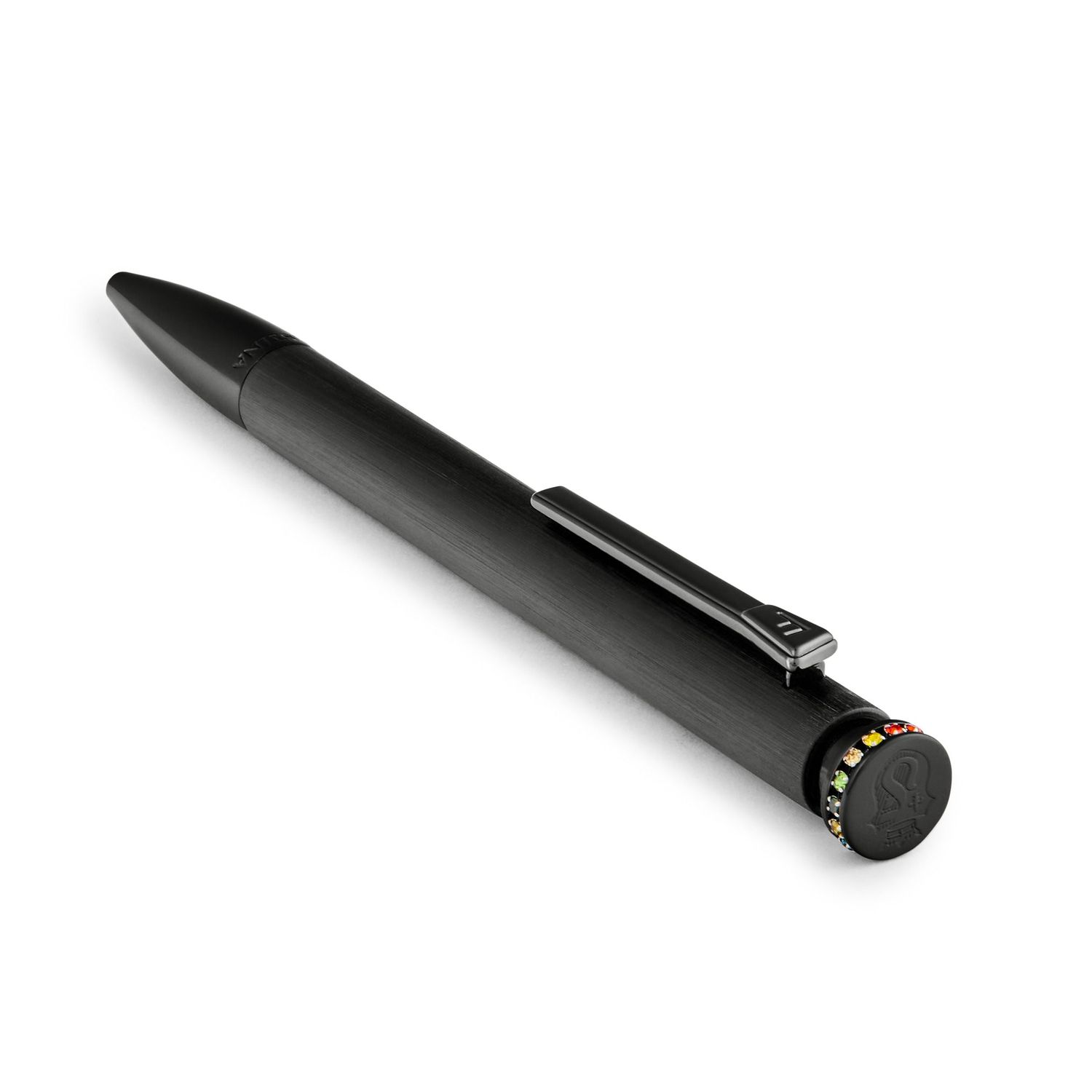 pióro kulkowe Mademoiselle Rainbow Black - obrazek 2