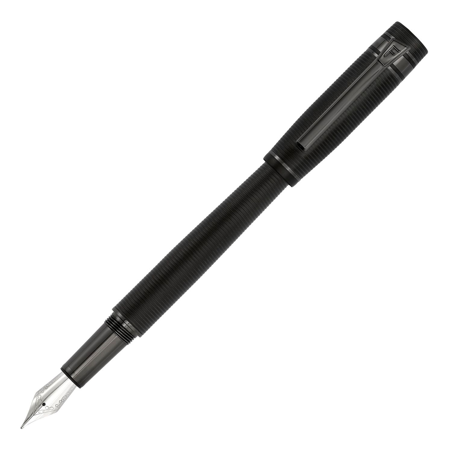 Wieczne pióro Bold Stripe Black - obrazek 2
