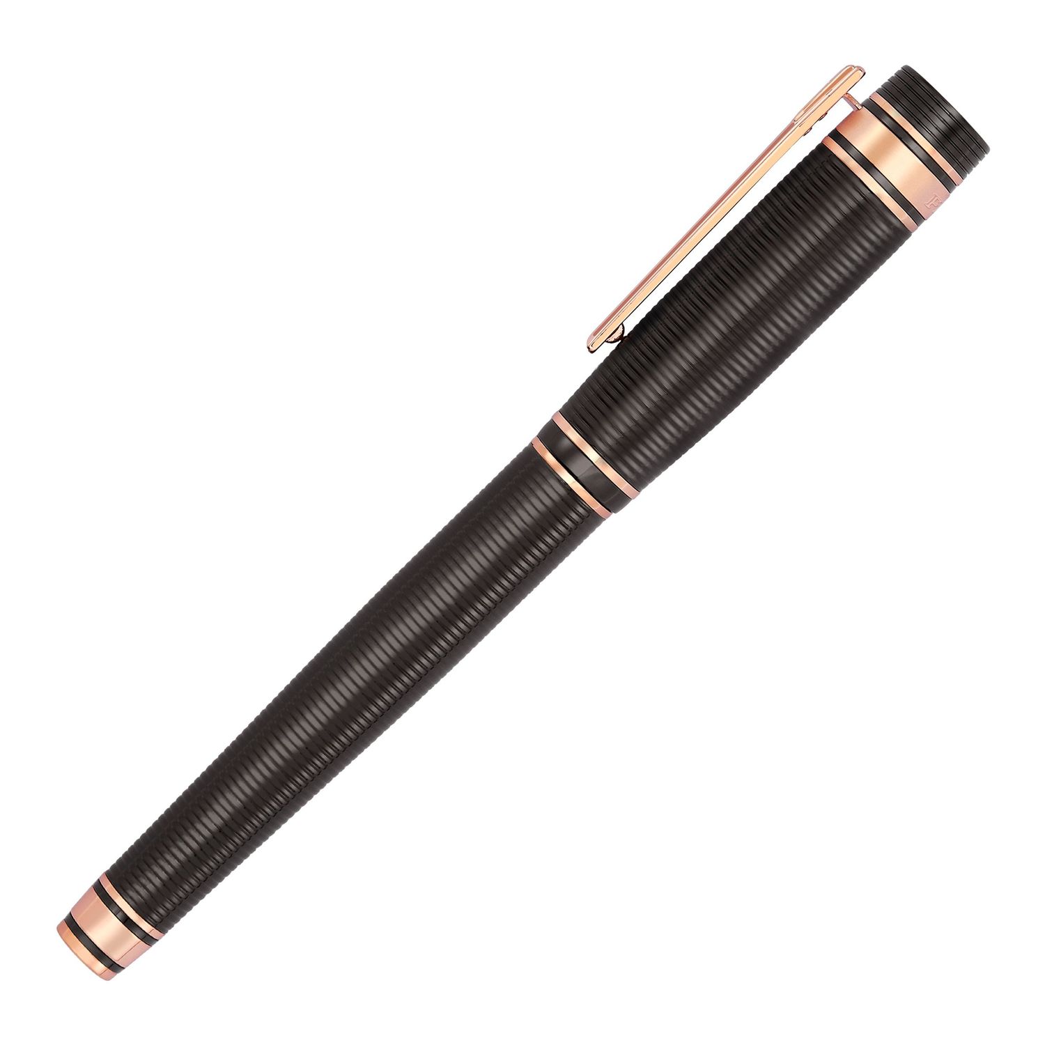 Wieczne pióro Bold Stripe Gun & Rosegold - obrazek 5