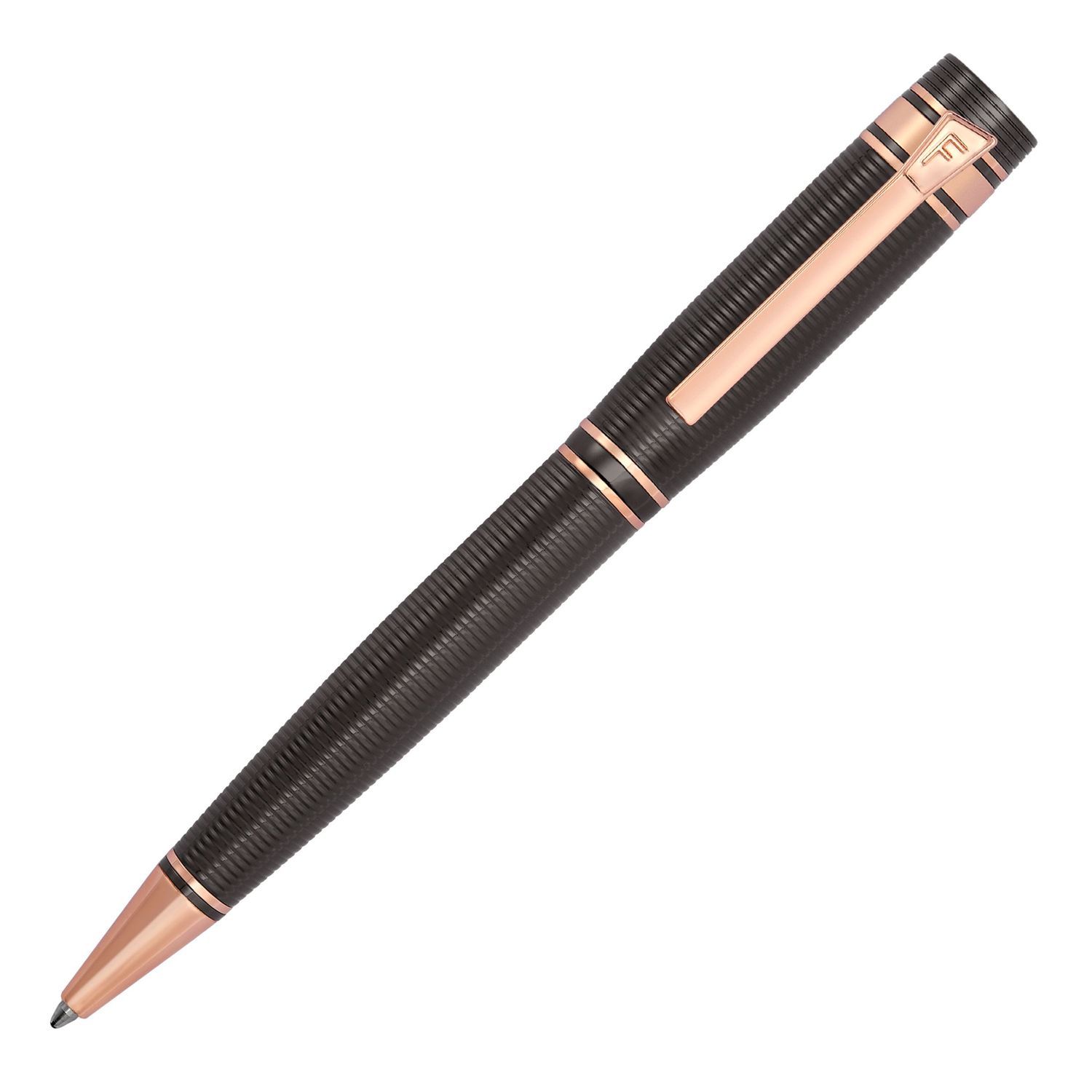 pióro kulkowe Bold Stripe Gun & Rosegold