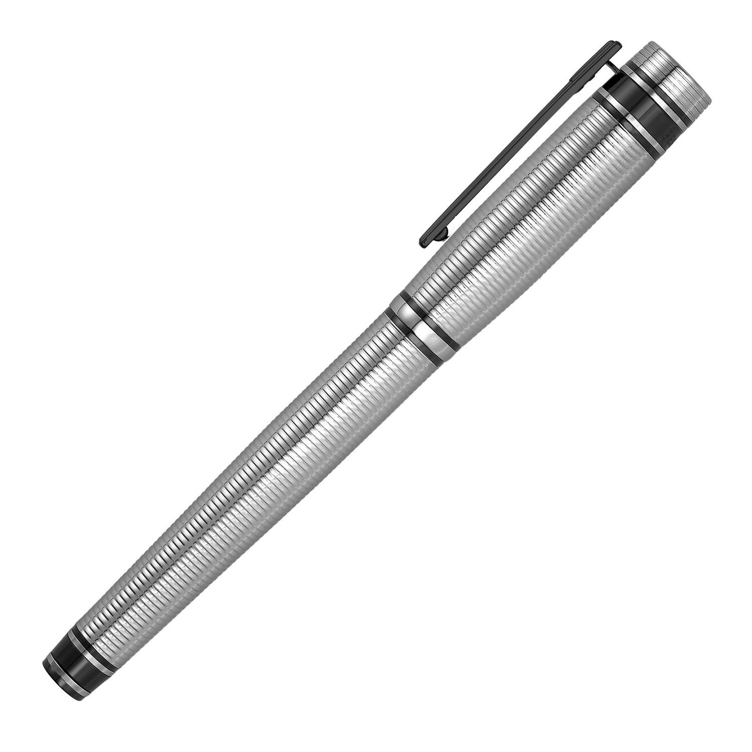 Pióro kulkowe Bold Stripe Chrome & Gun - obrazek 7