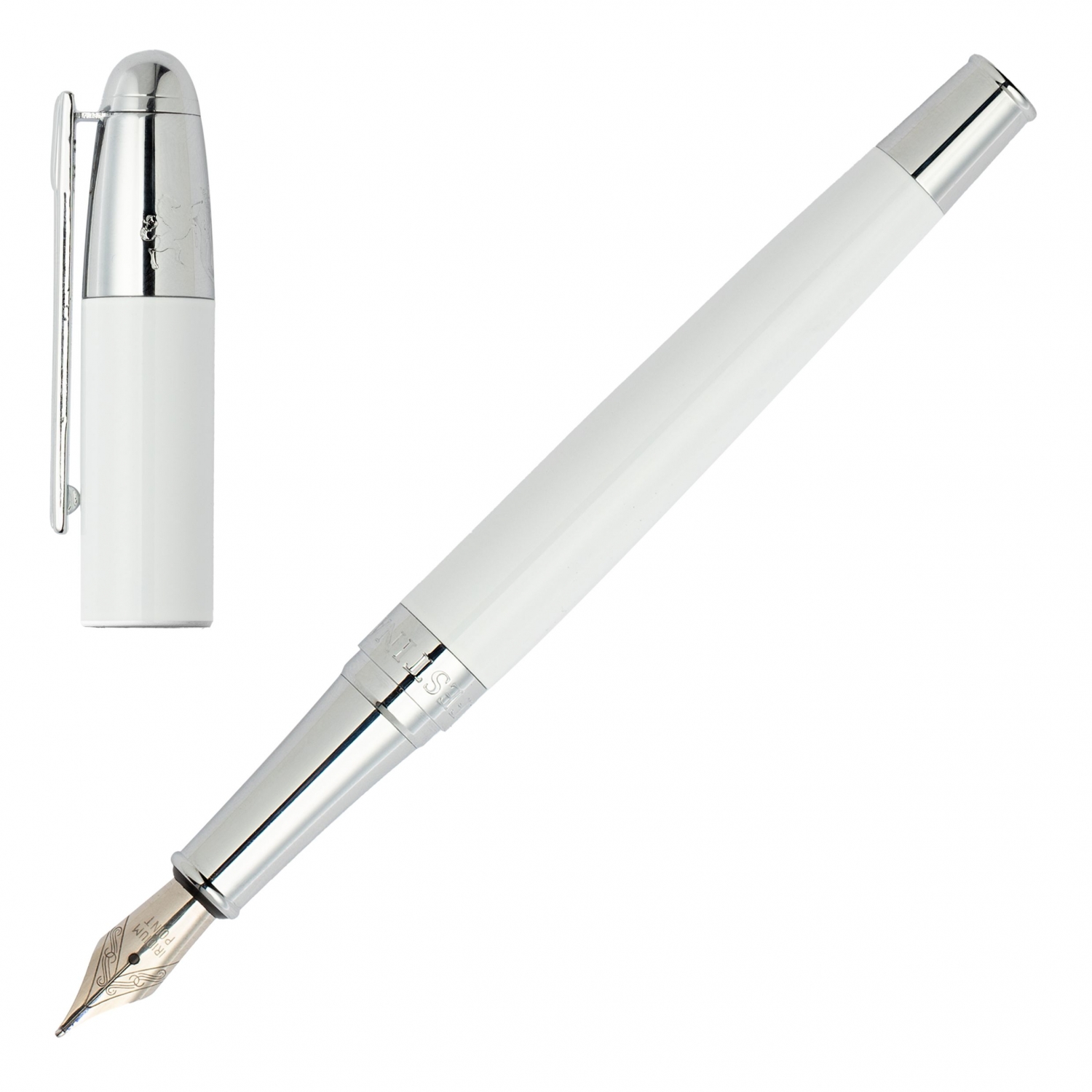 Wieczne pióro Classicals Chrome White - obrazek 2