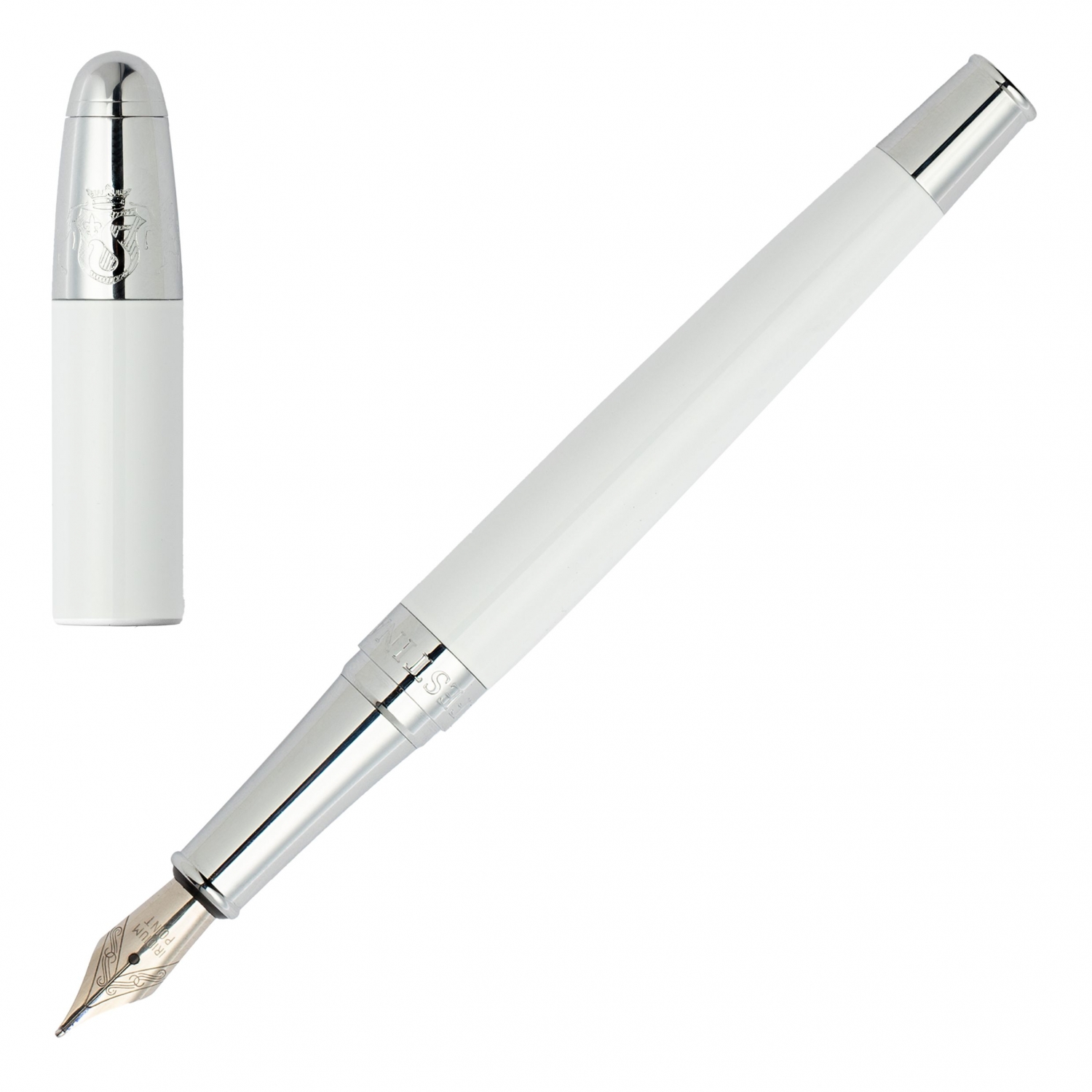 Wieczne pióro Classicals Chrome White - obrazek 3
