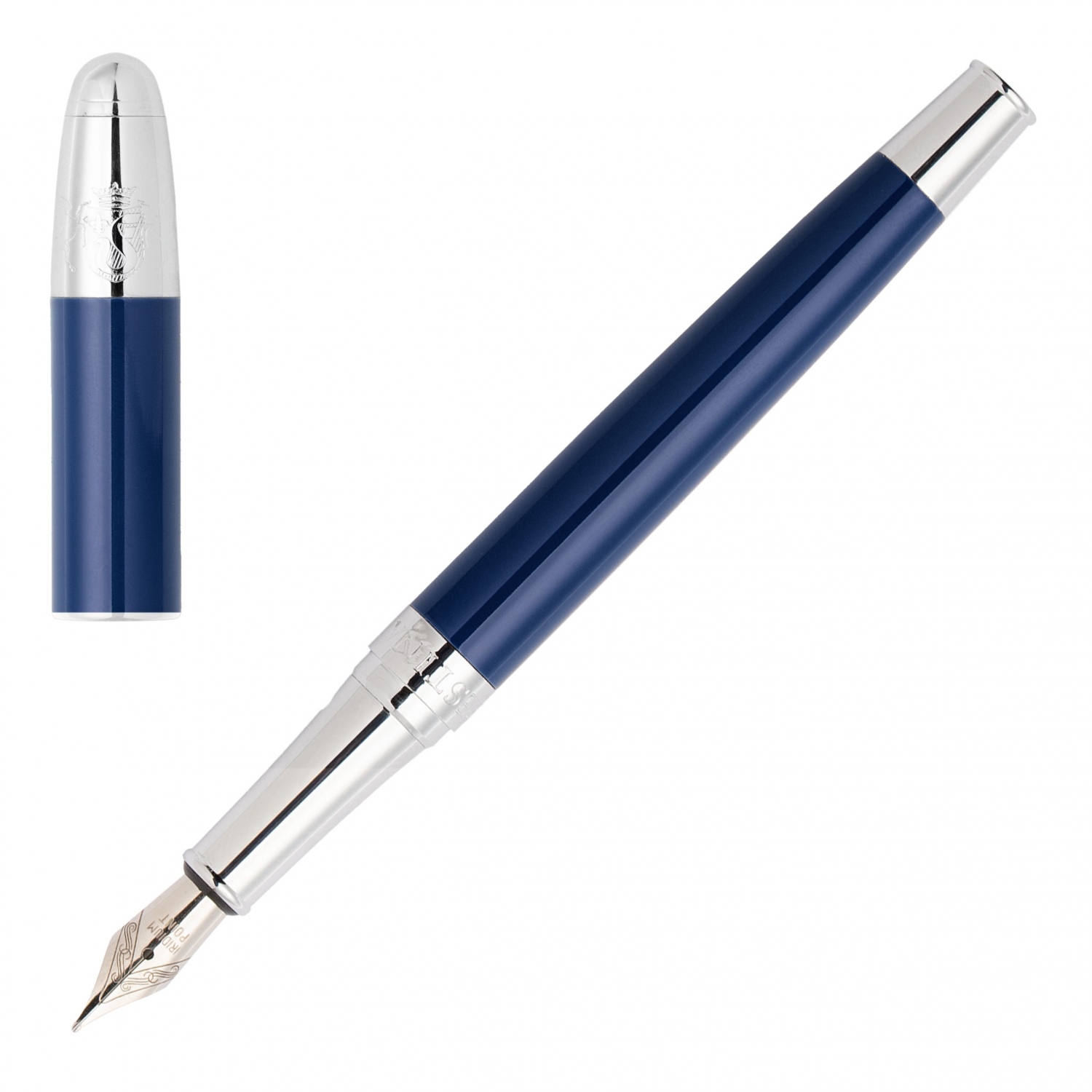 Wieczne pióro Classicals Chrome Blue - obrazek 3