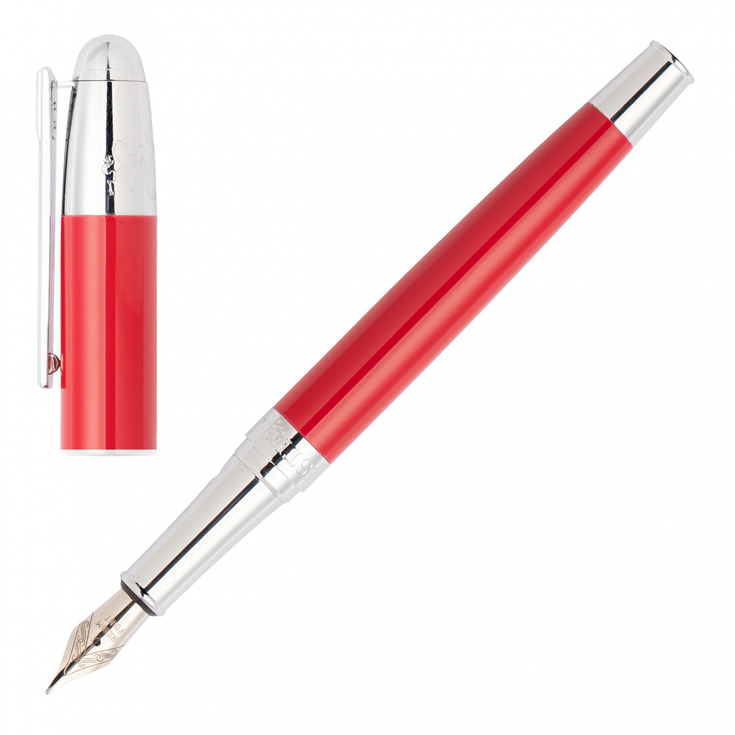 Wieczne pióro Classicals Chrome Red - obrazek 2