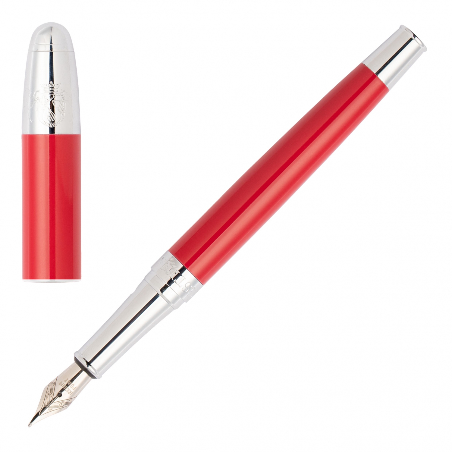 Wieczne pióro Classicals Chrome Red - obrazek 3