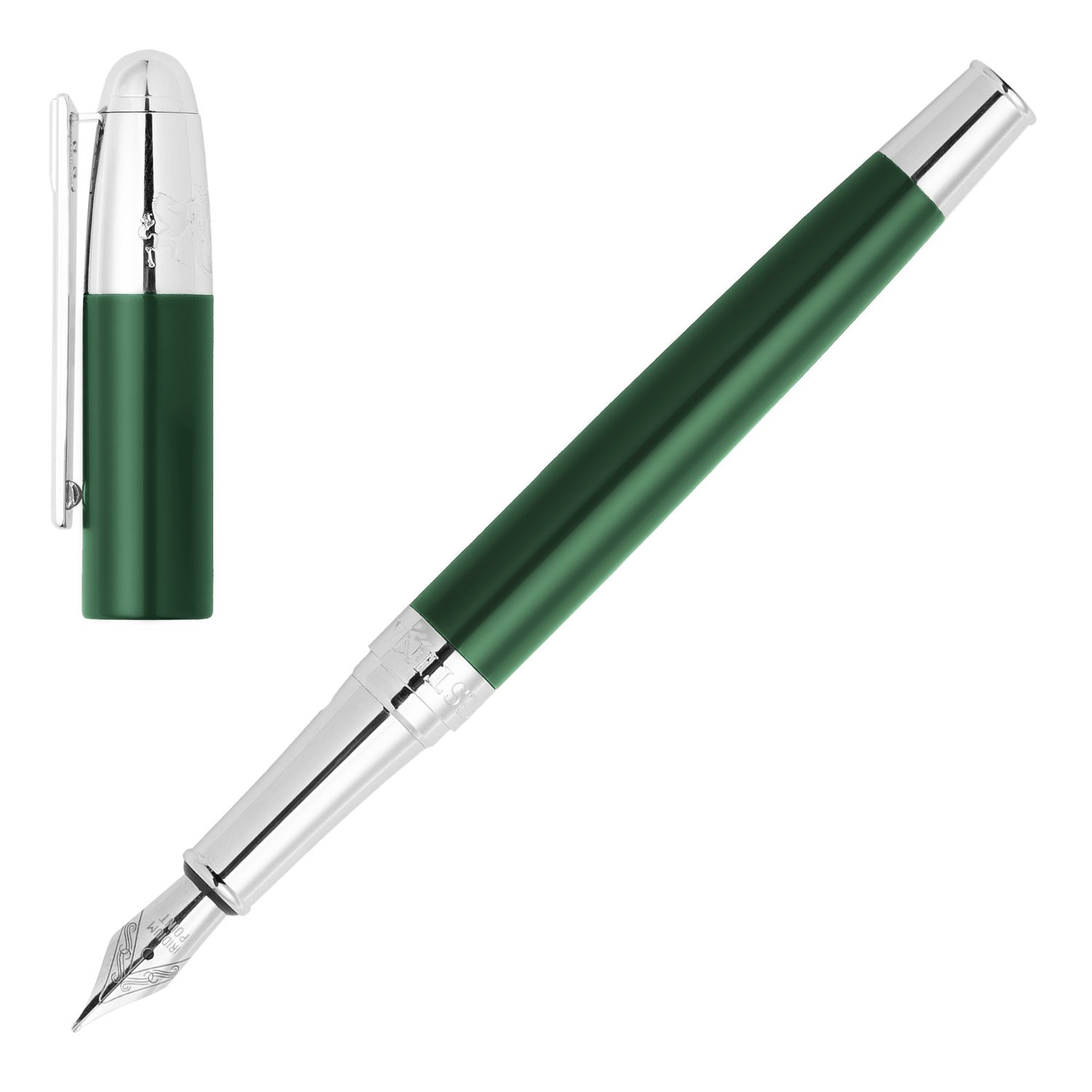 Wieczne pióro Classicals Chrome Green - obrazek 4