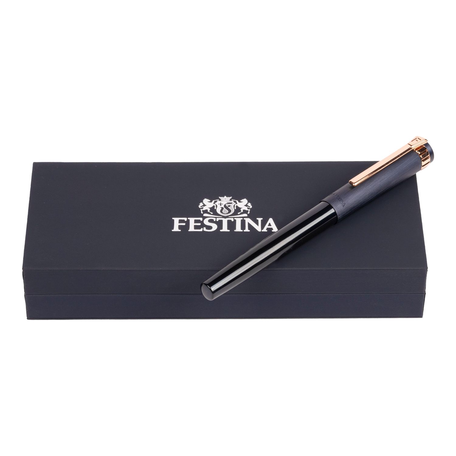 Pióro kulkowe Prestige Rose Gold Navy - obrazek 6