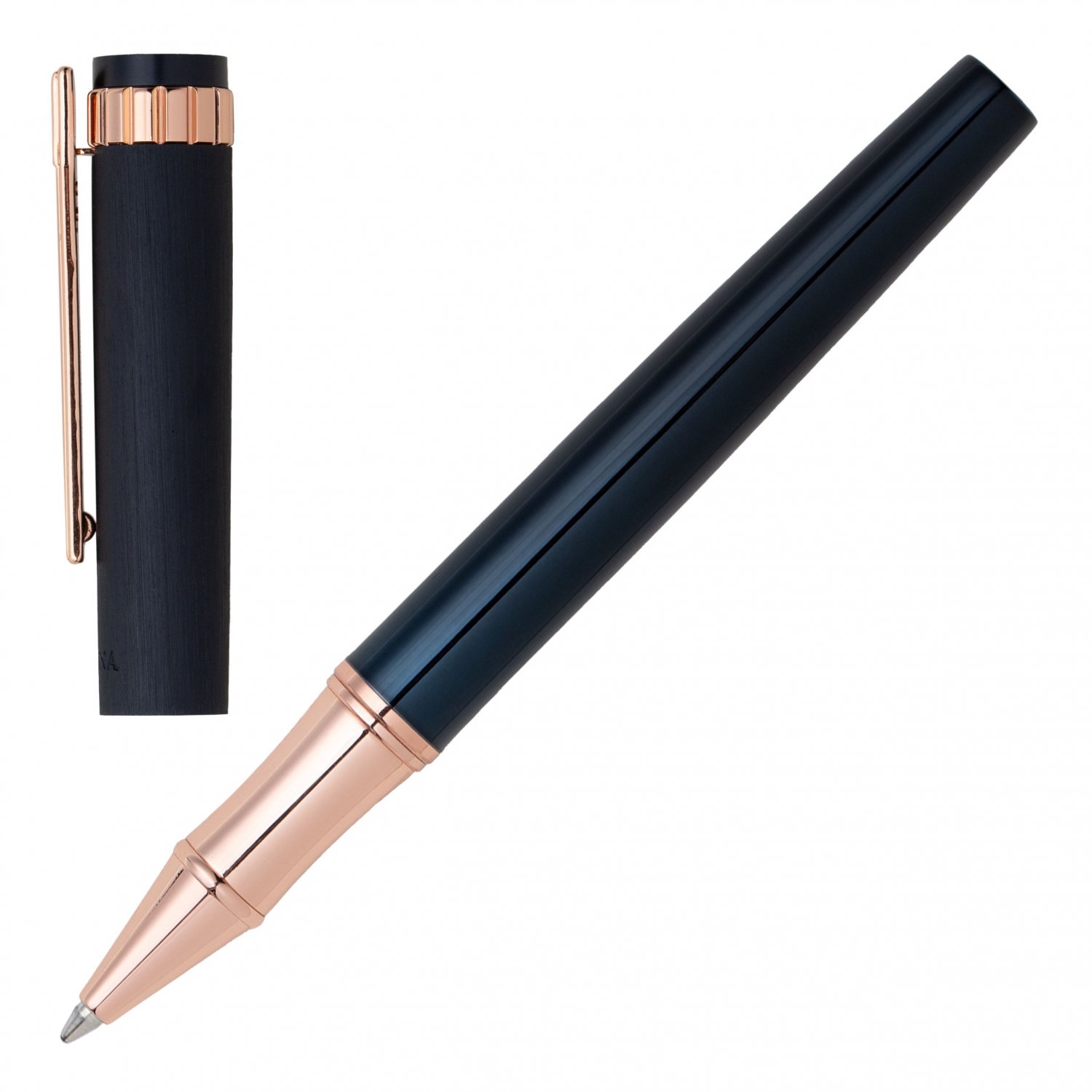 Pióro kulkowe Prestige Rose Gold Navy - obrazek 2