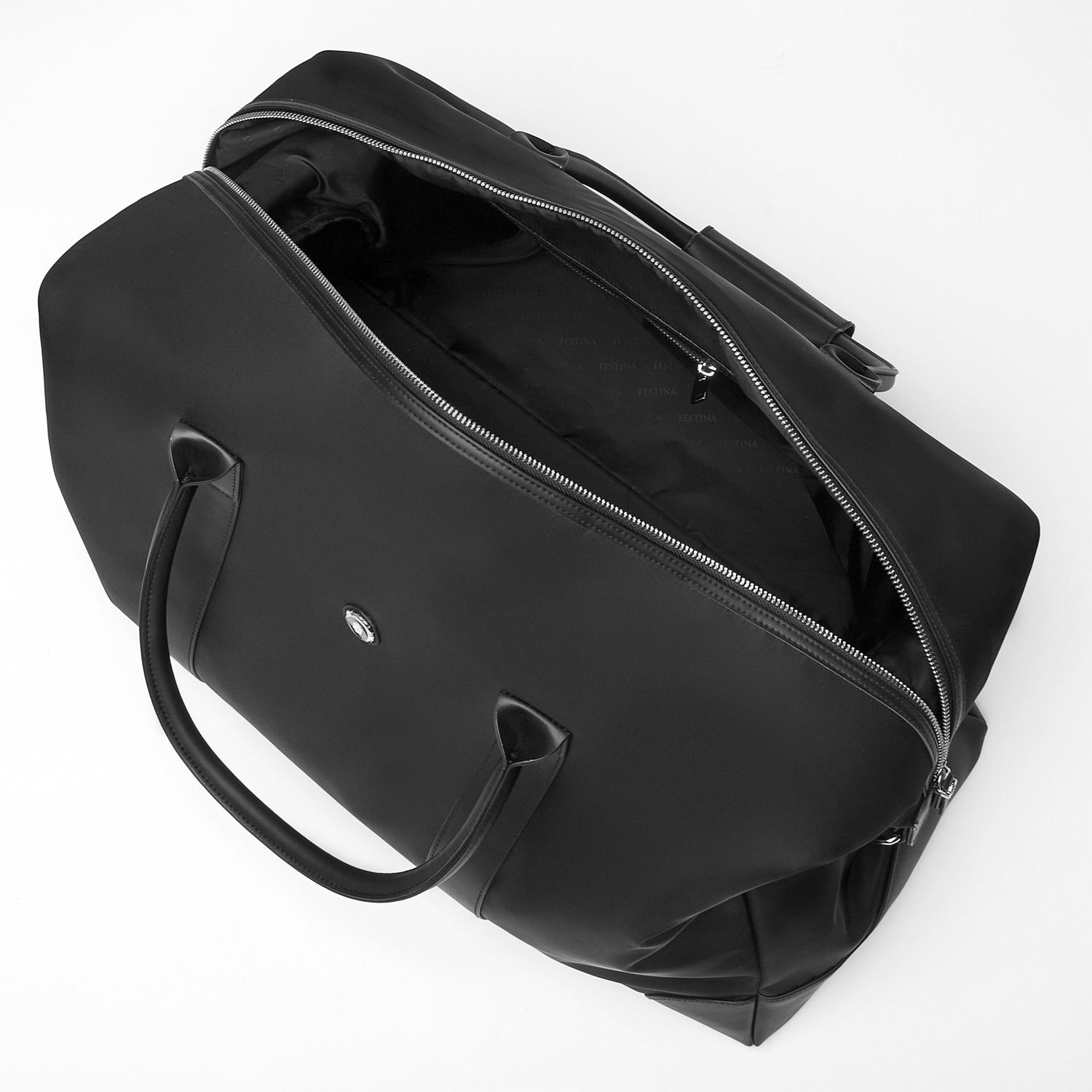 Torba podróżna Button Black - obrazek 4