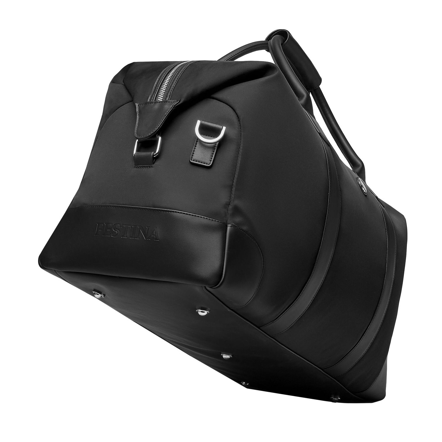 Torba podróżna Button Black - obrazek 7