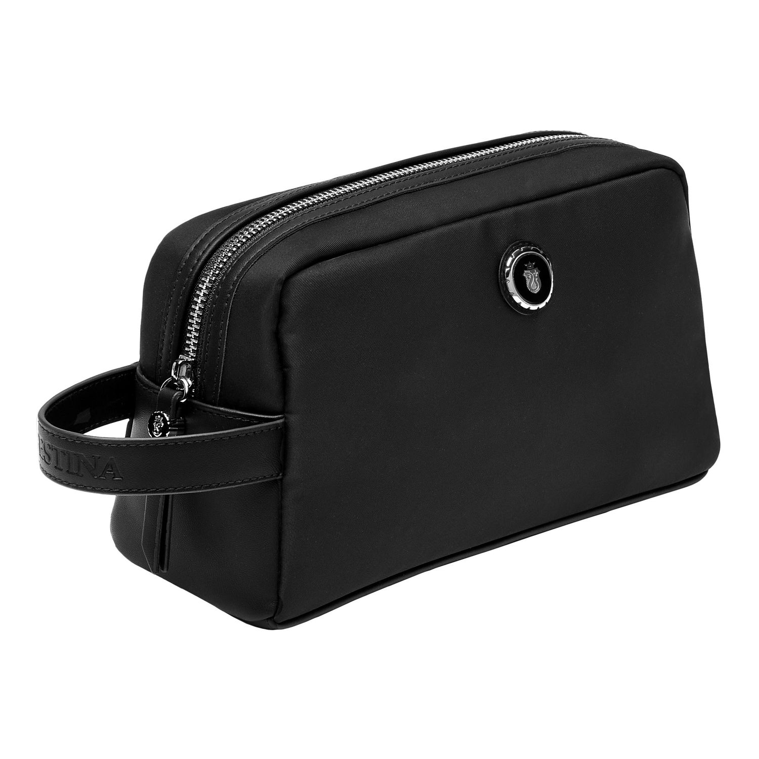 Neseser Button Black - obrazek 5