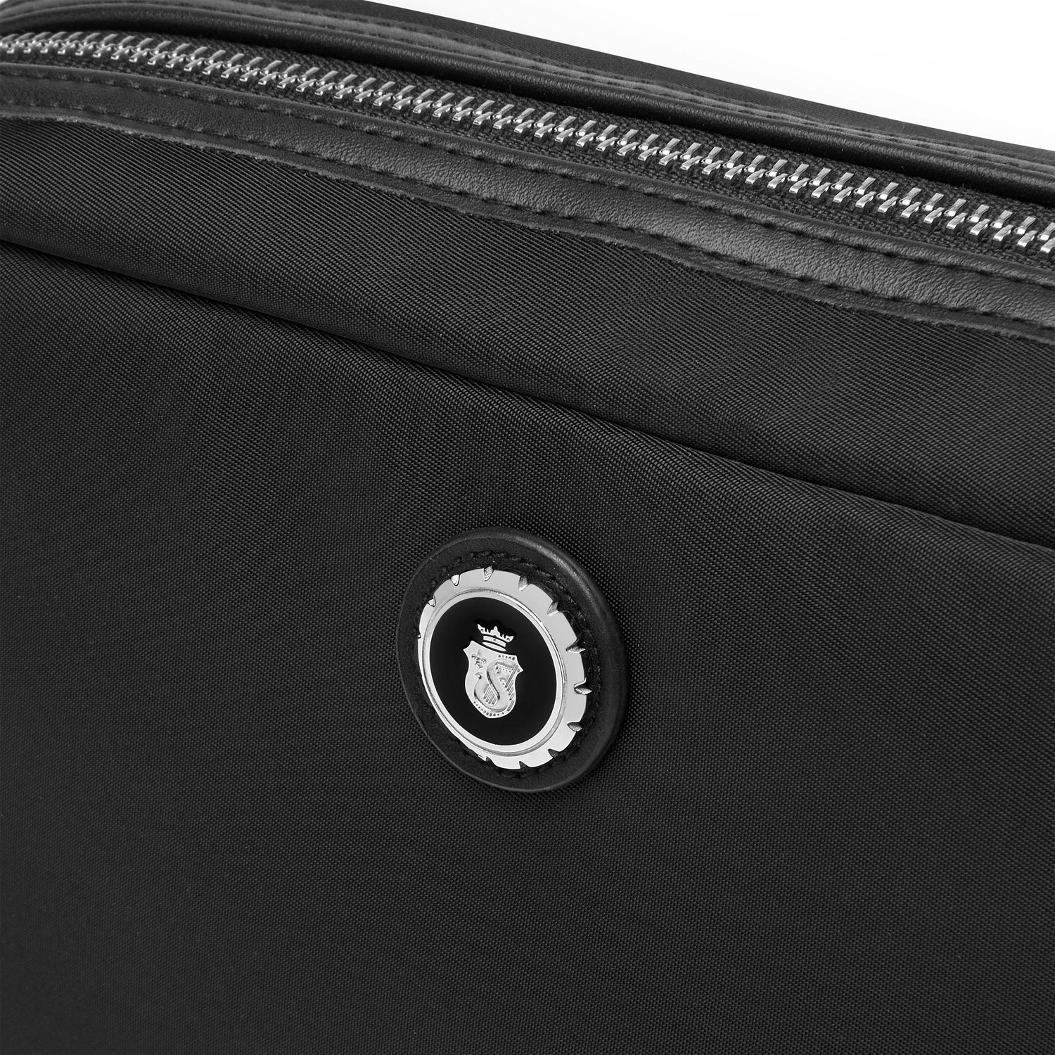 Neseser Button Black - obrazek 4