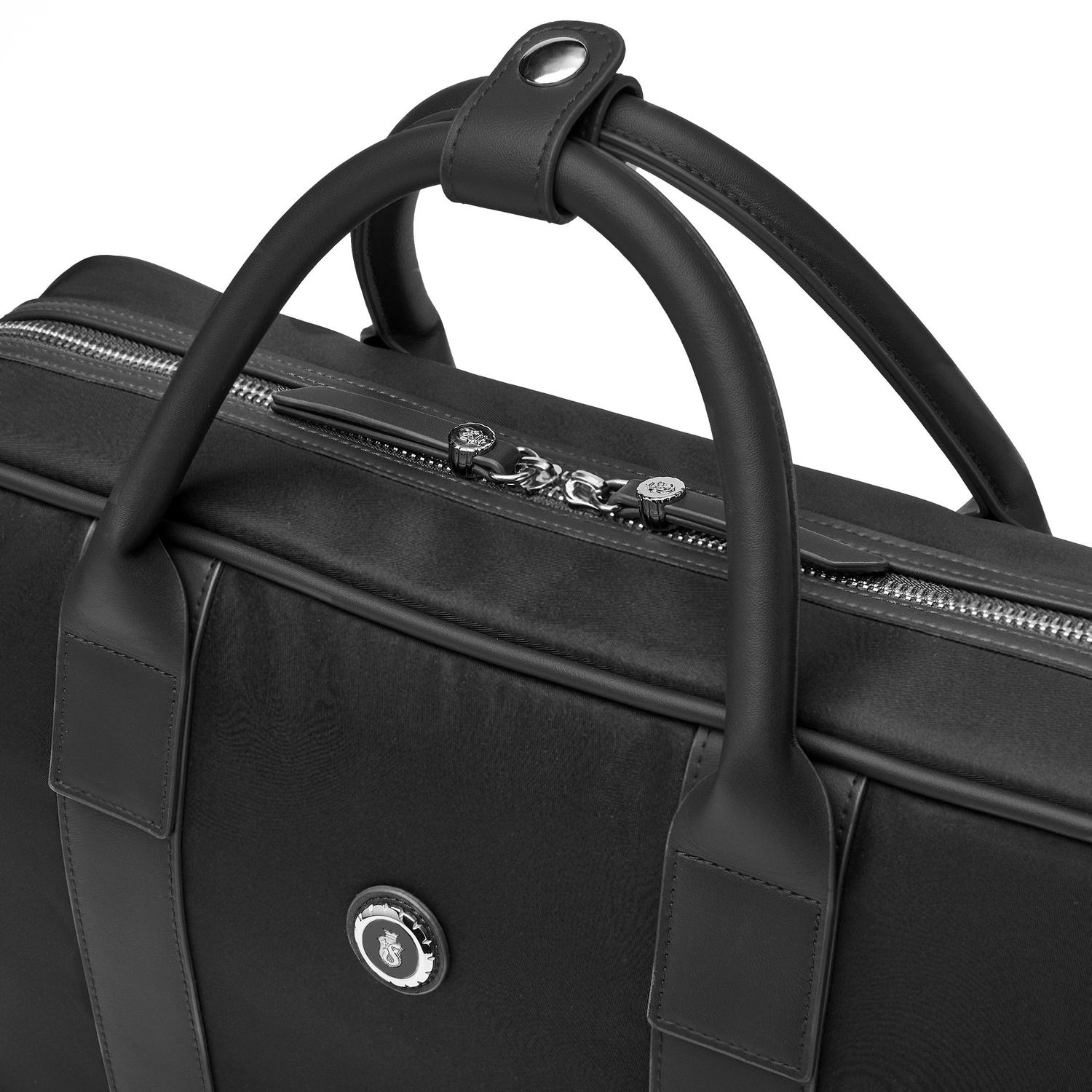 Teczka na dokumenty Button Black - obrazek 3