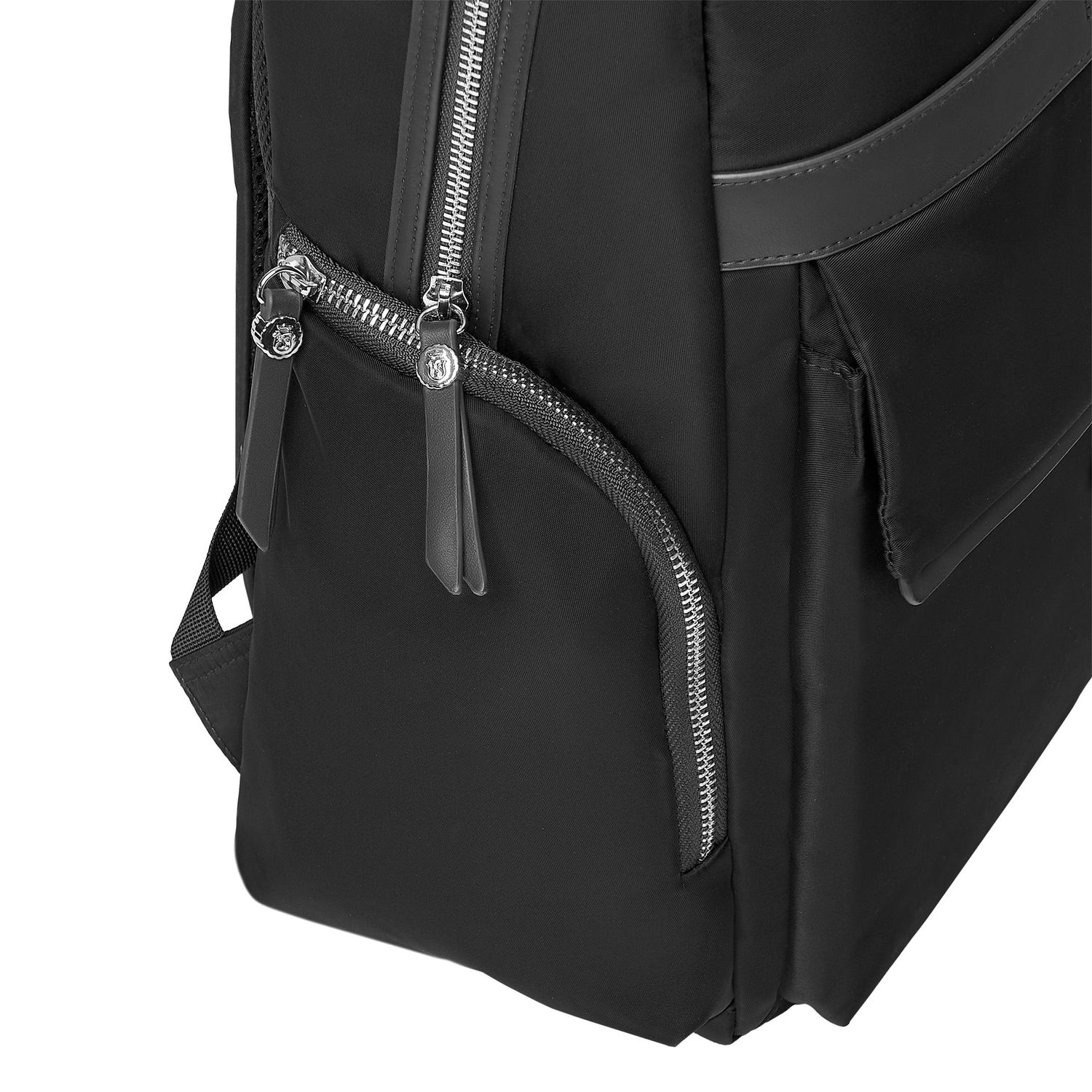 Plecak Button Black - obrazek 3