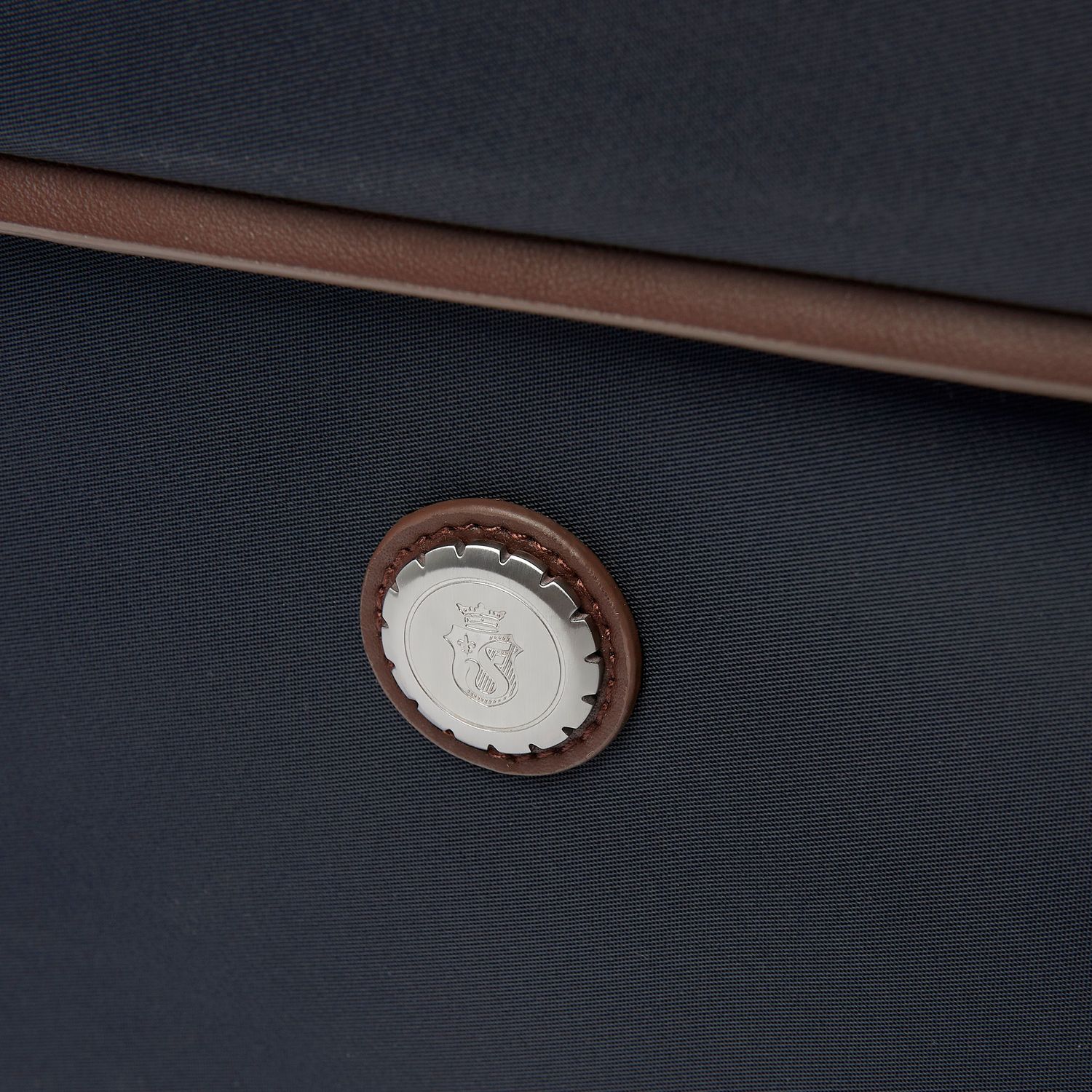 Plecak Button Navy & Brown - obrazek 4