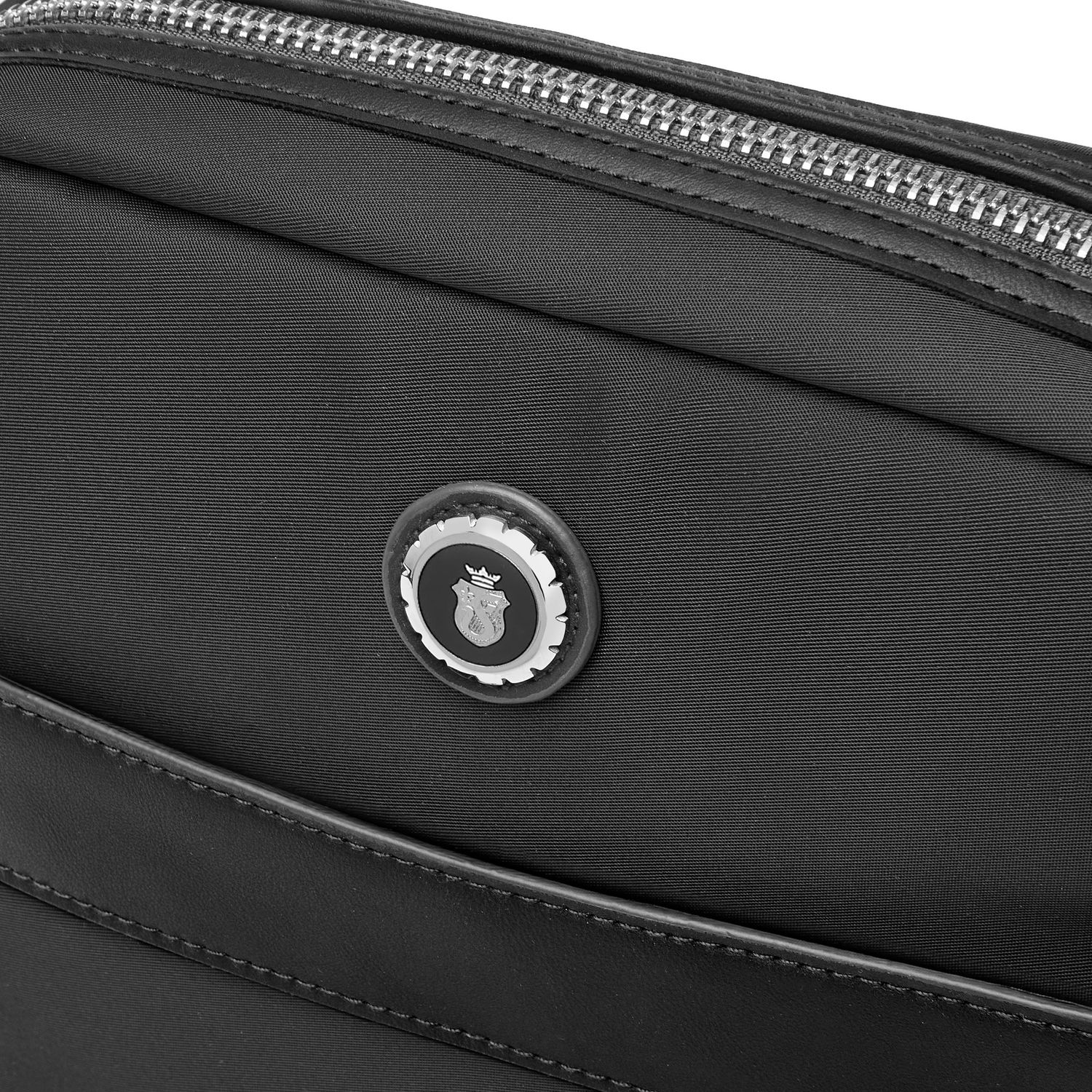 Torba reporterska Button Black - obrazek 3