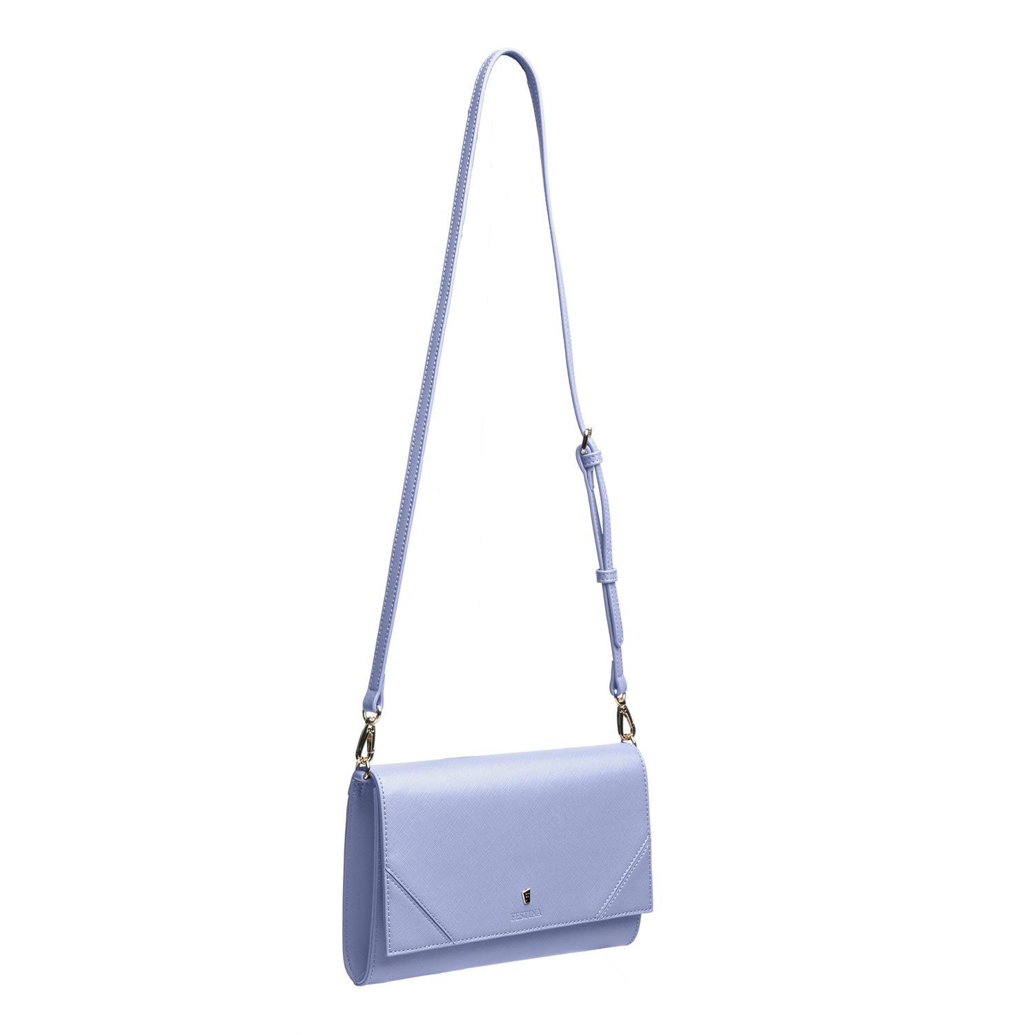 Damska torebka Mademoiselle Light Blue - obrazek 4