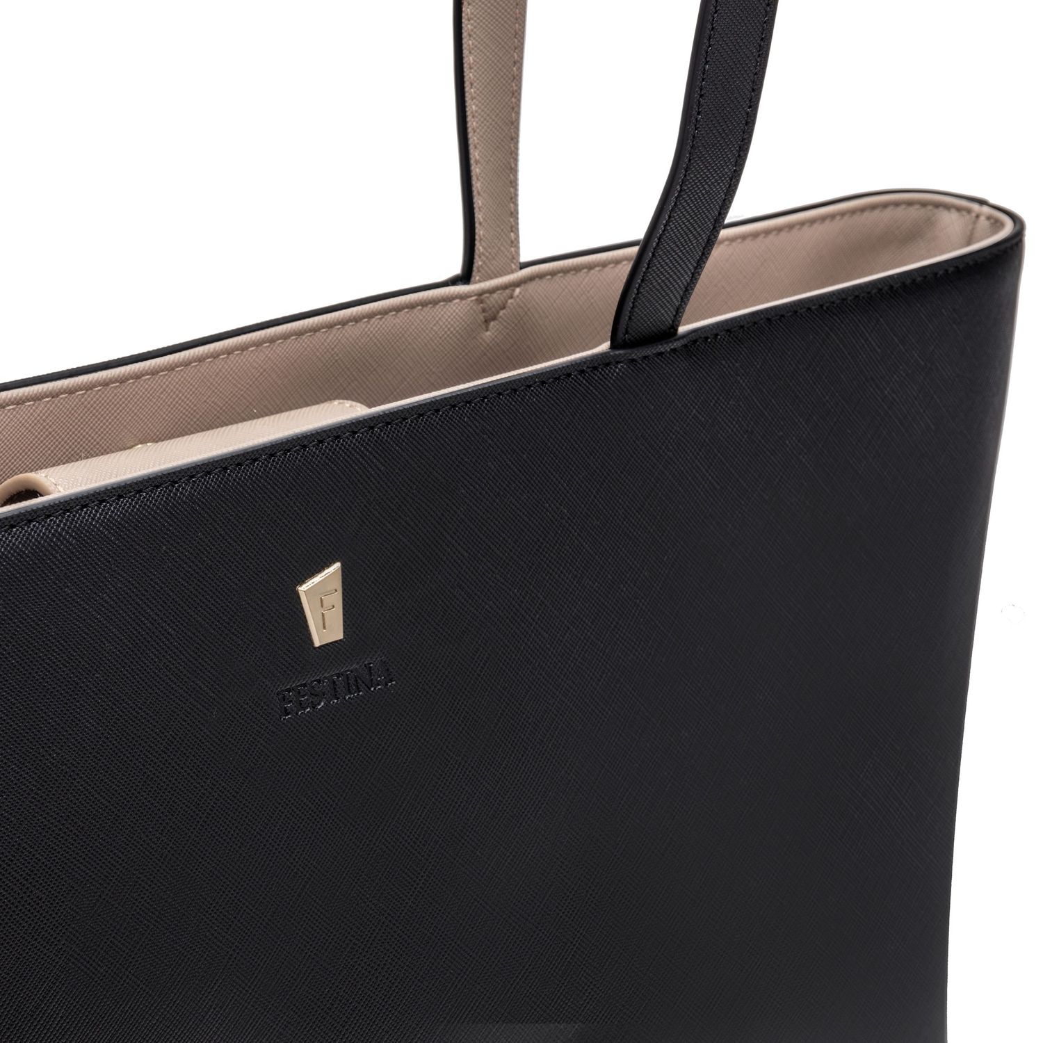 Damska torebka Mademoiselle Black - obrazek 6