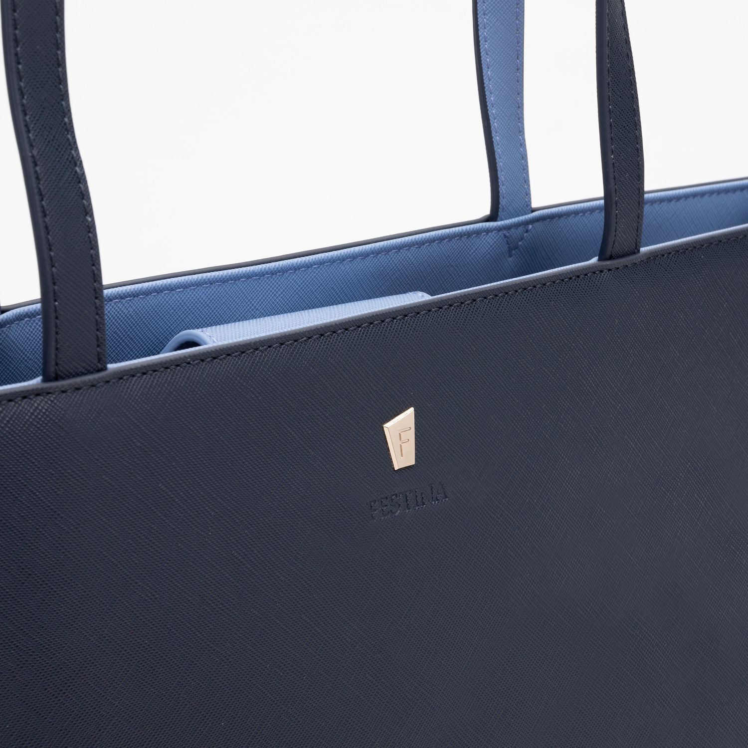 Damska torebka Mademoiselle Navy - obrazek 6