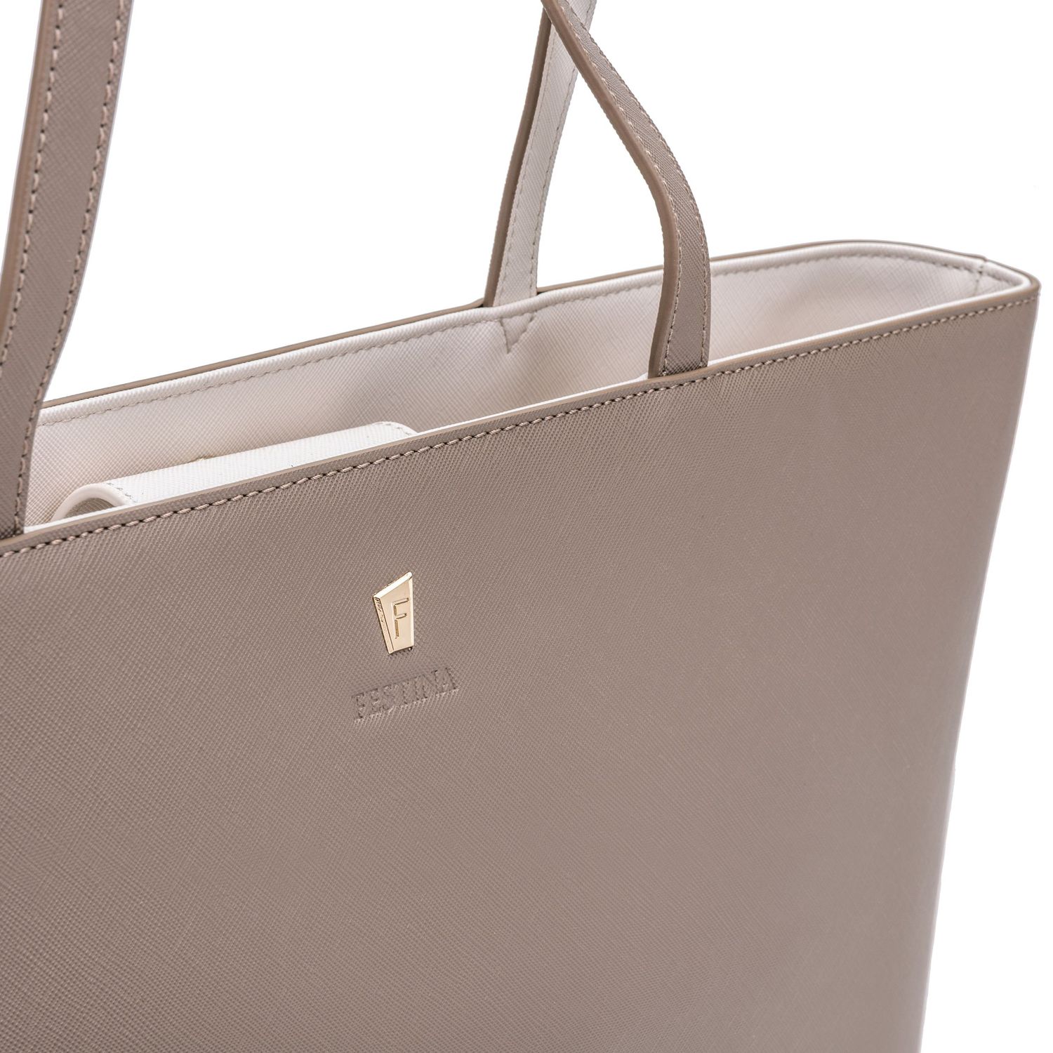 Damska torebka Mademoiselle Beige - obrazek 6