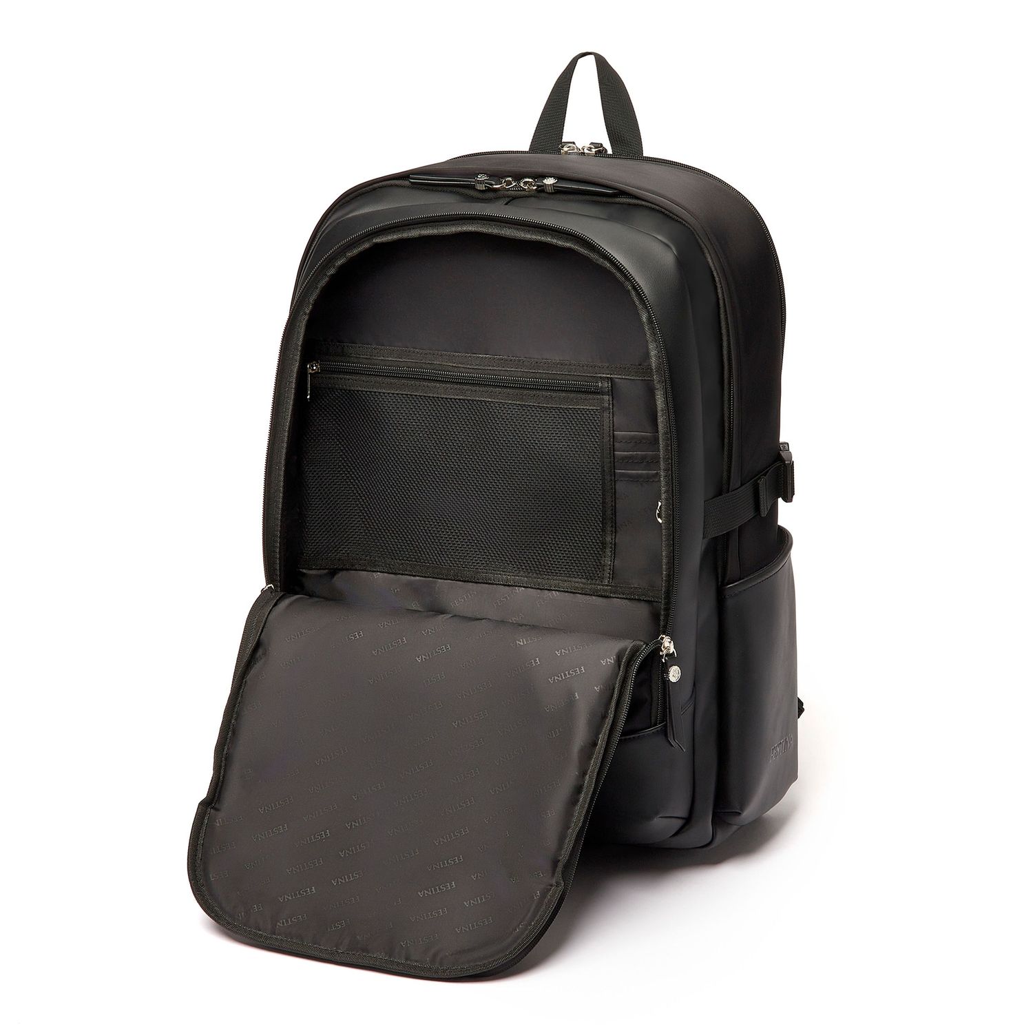 Plecak Button Black - obrazek 2