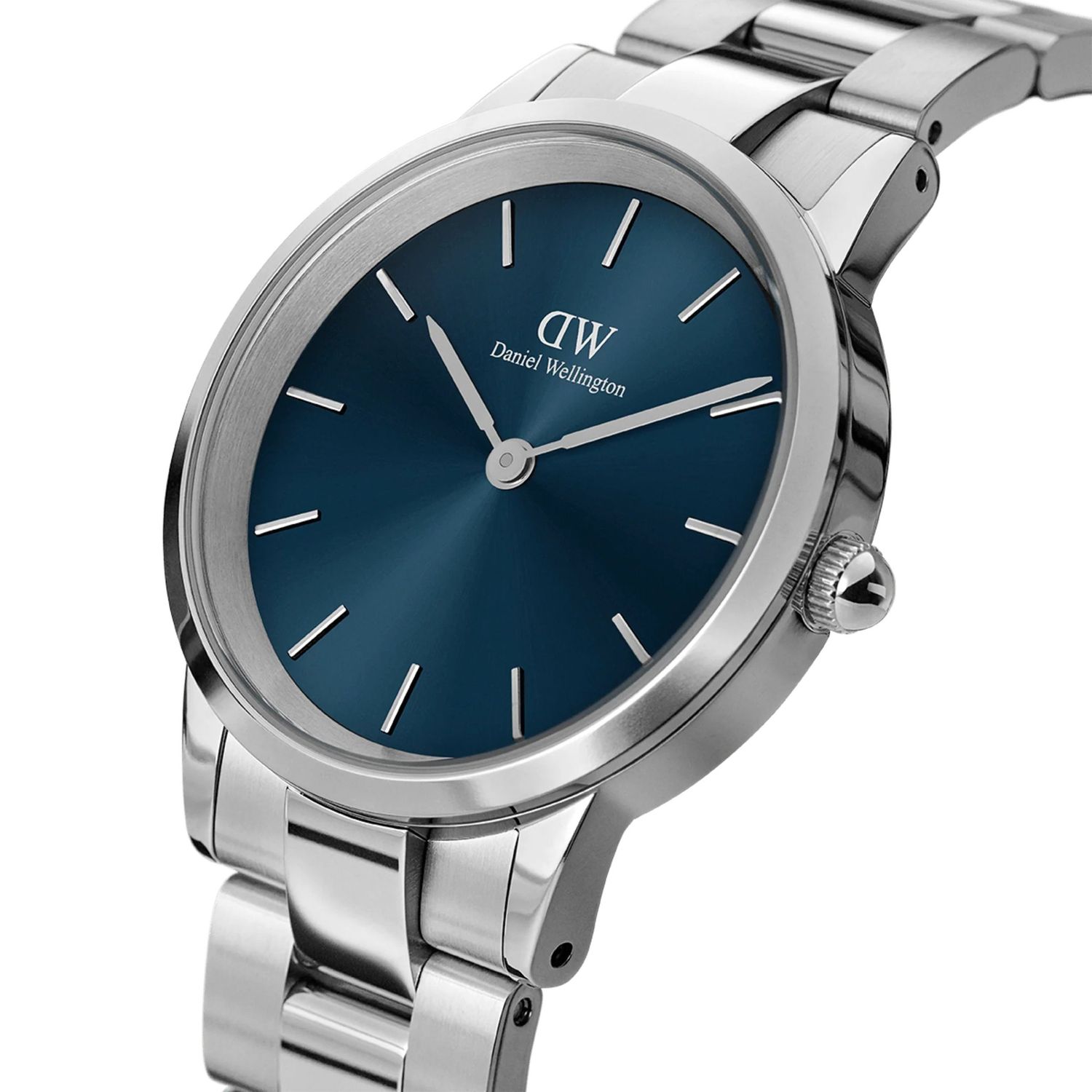 Zegarek Iconic Link Arctic Silver&Blue D28 - obrazek 5