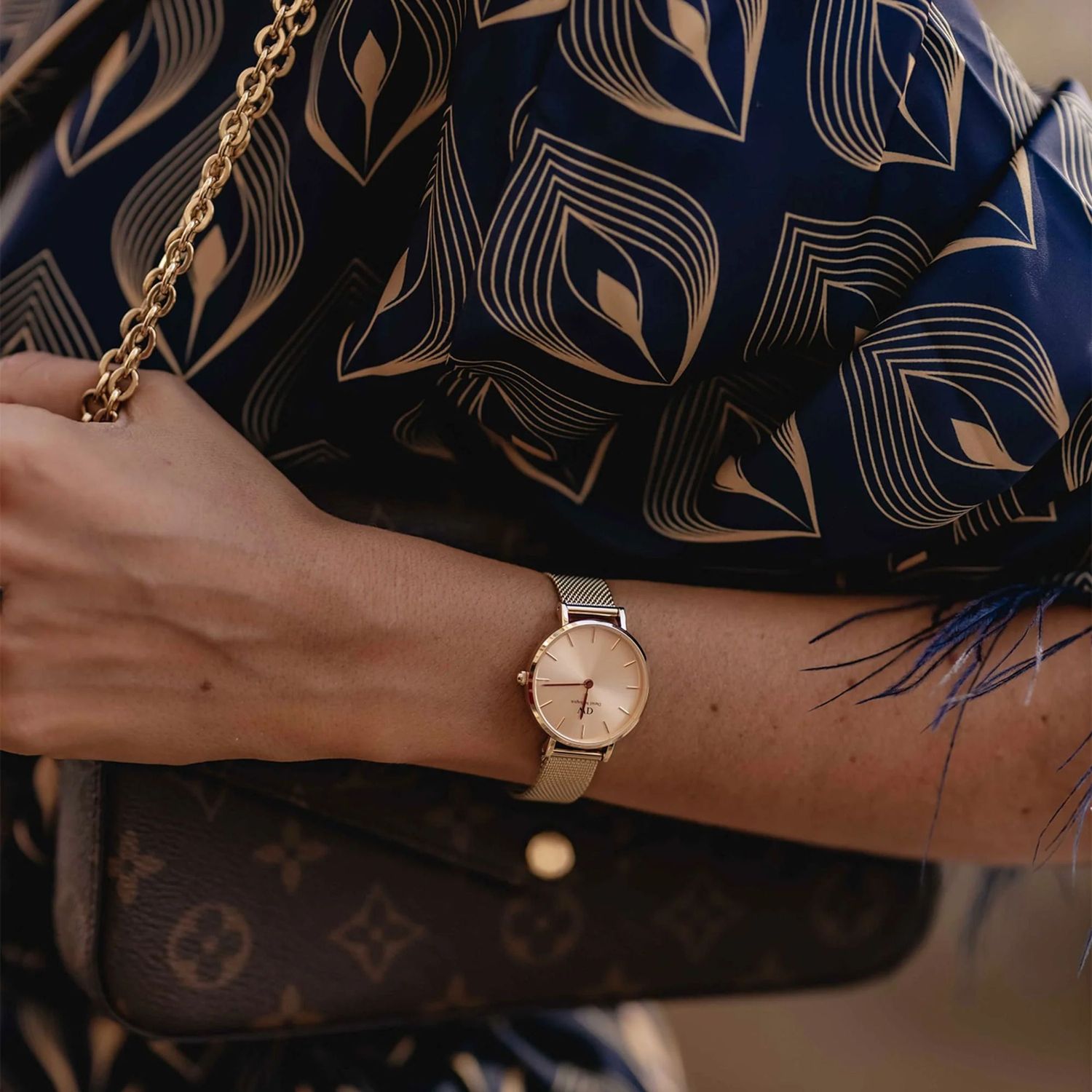 Zegarek Petite Unitone Rose-gold D36 - obrazek 5