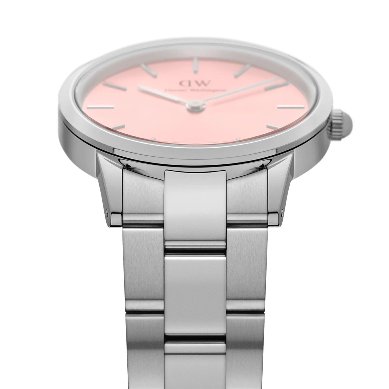 Zegarek Iconic Link Silver&Pastel-pink D28 - obrazek 3