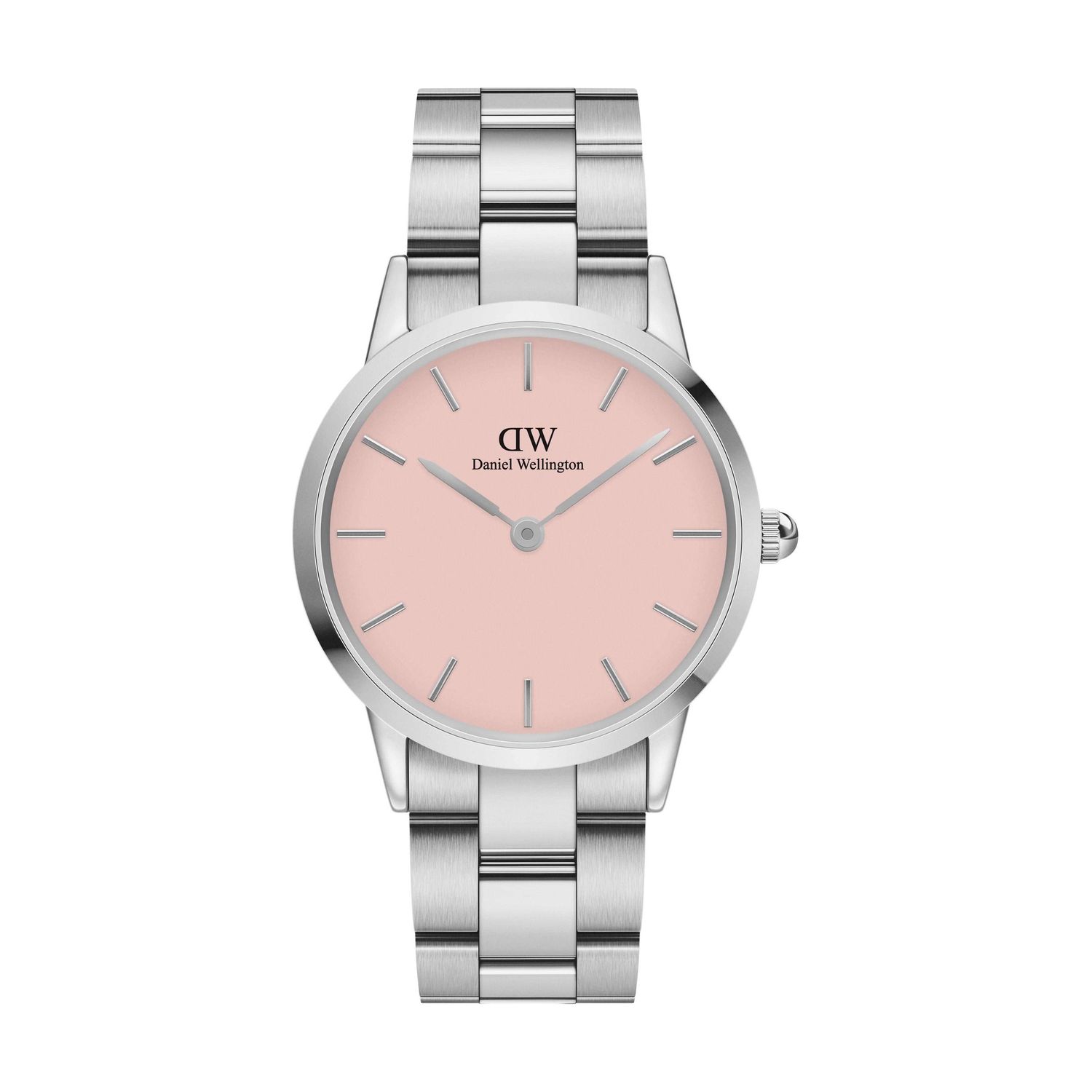 Zegarek Iconic Link Silver&Pastel-pink D36