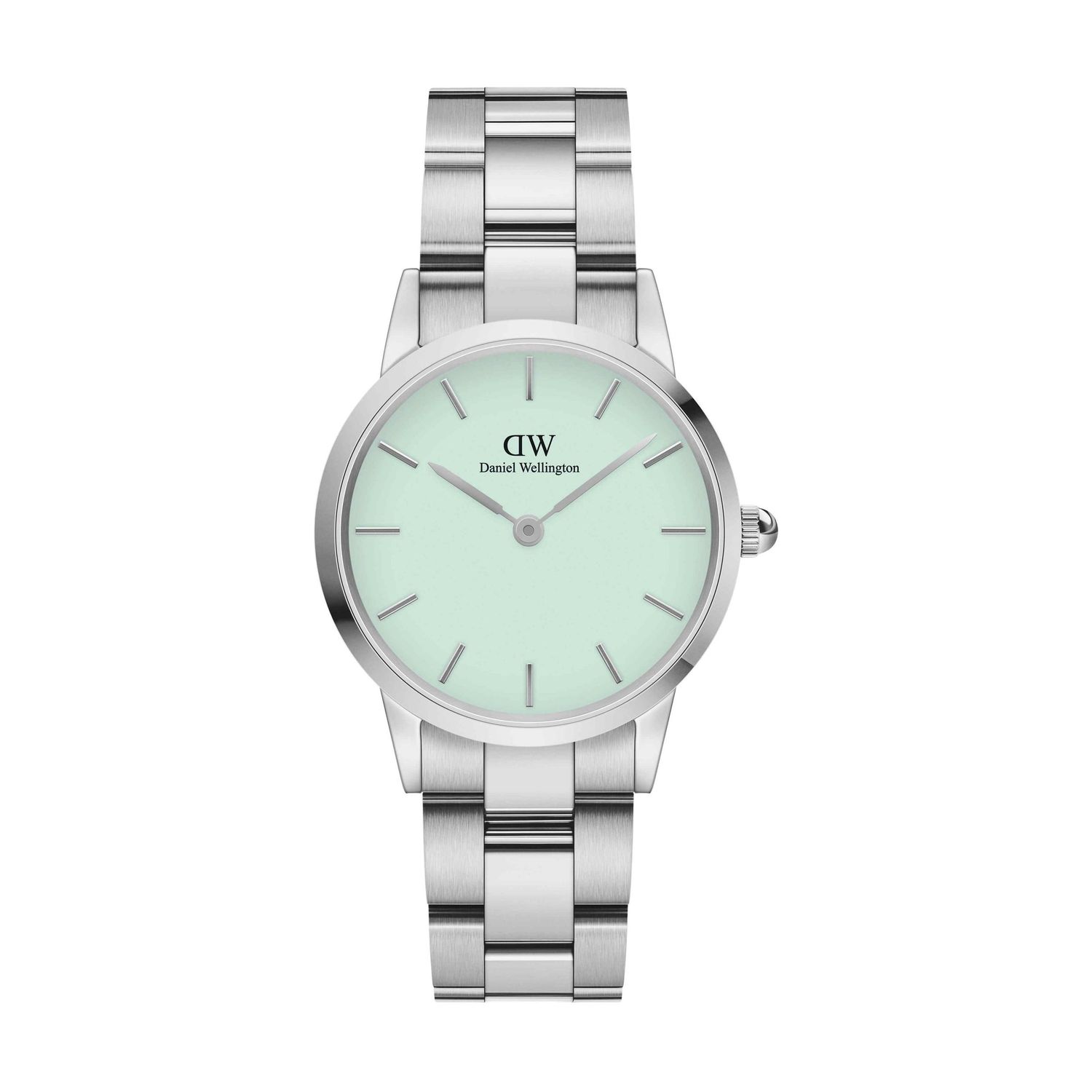 Zegarek Iconic Link Silver&Pastel-green D28