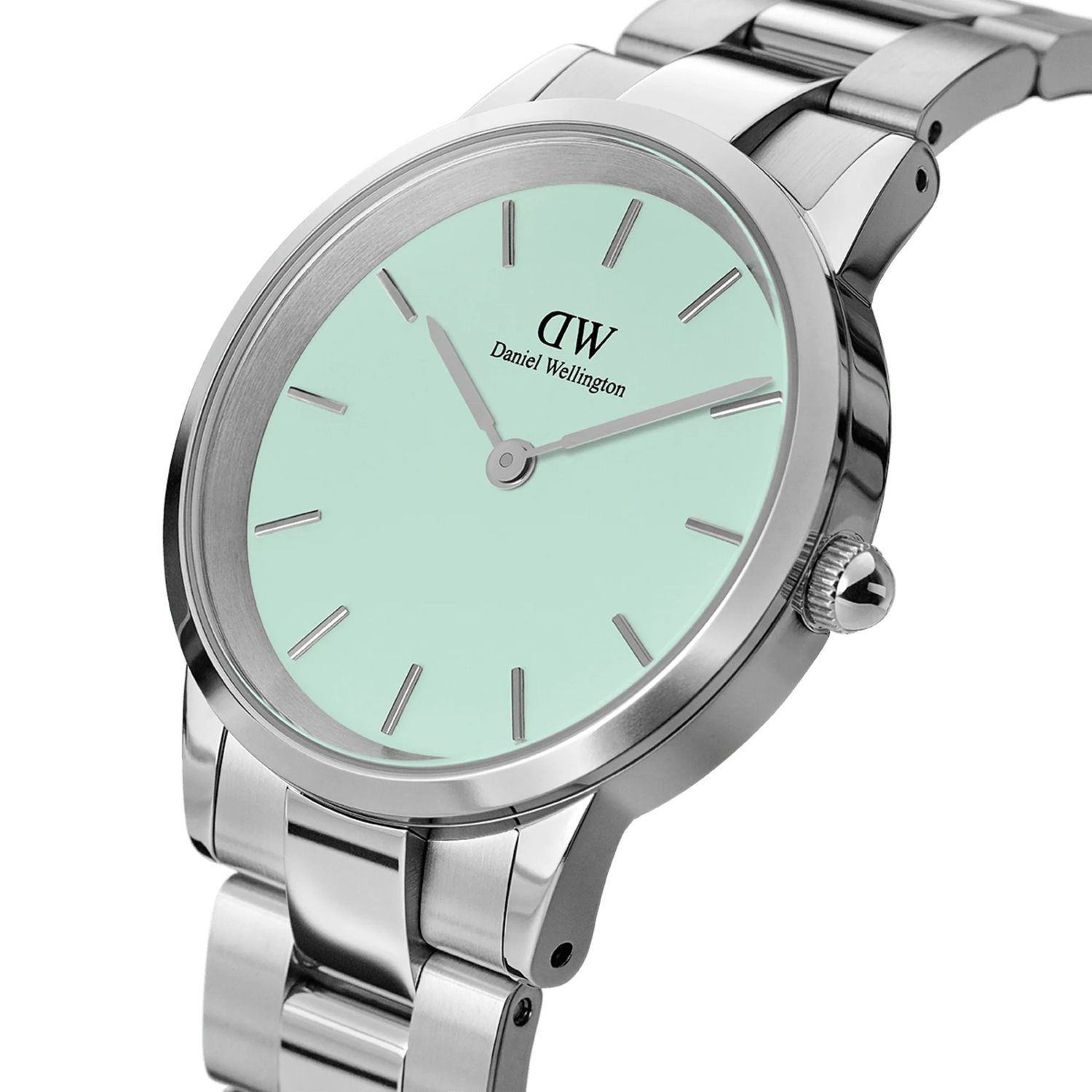 Zegarek Iconic Link Silver&Pastel-green D28 - obrazek 5