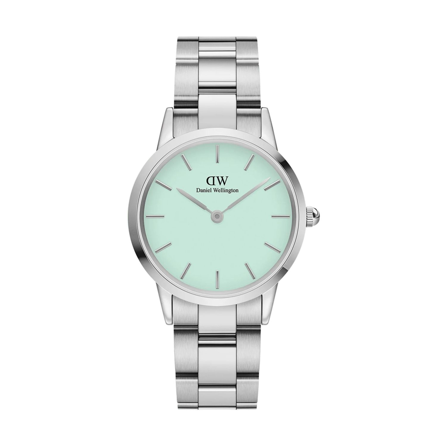 Zegarek Iconic Link Silver&Pastel-green D32