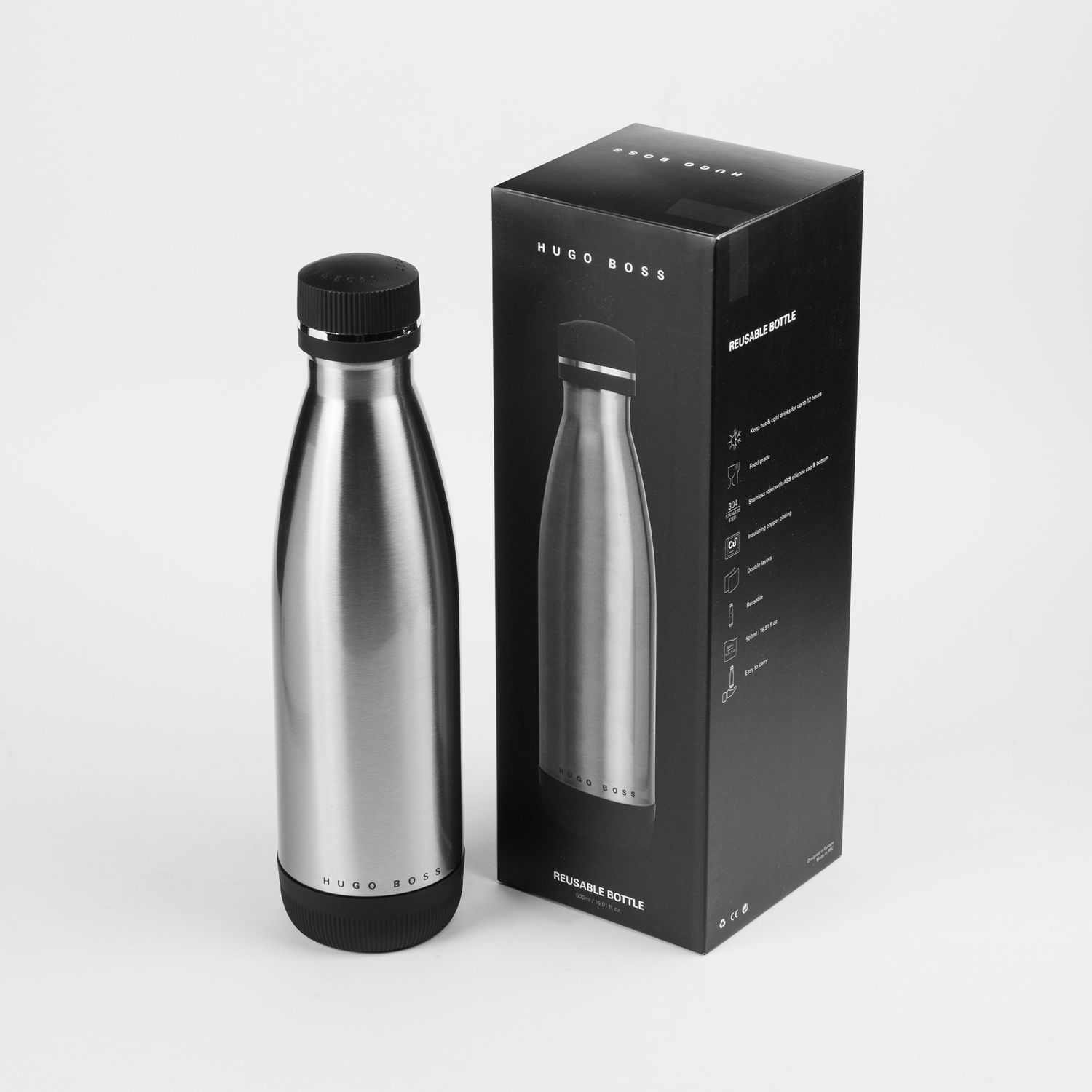 Piersiówka Gear Matrix Silver - obrazek 6
