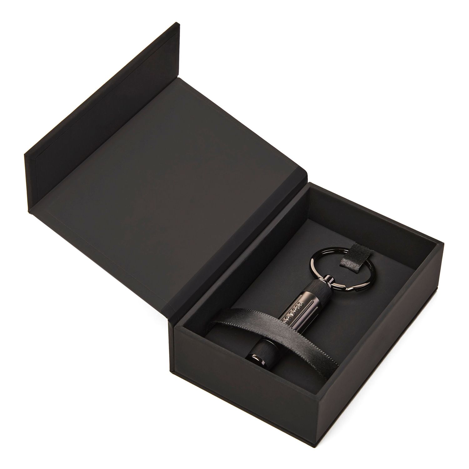 Breloczek na klucze Gear Ribs Black - obrazek 2